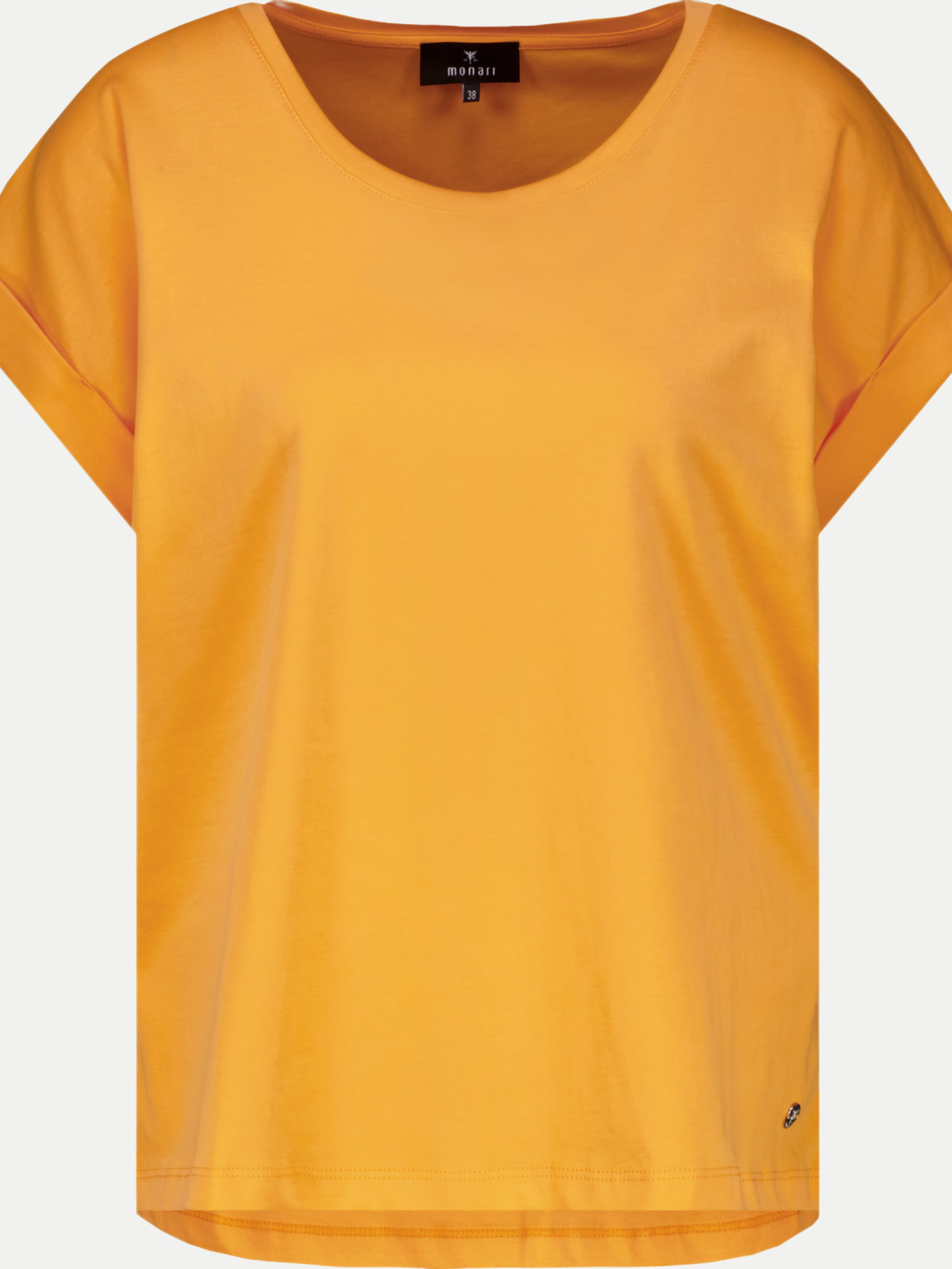 Monari Basic-T-Shirt Gelb 40