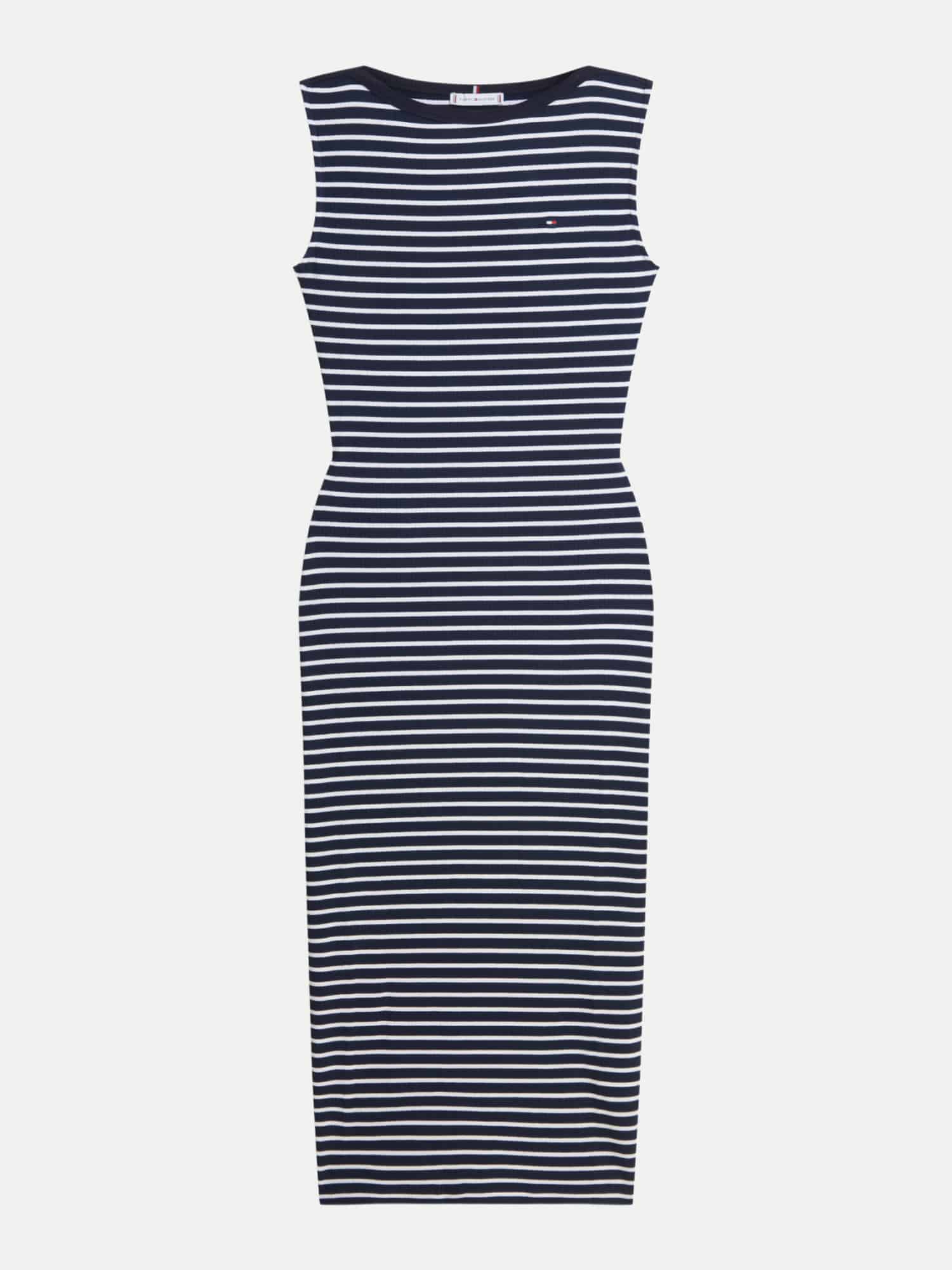 Slim Fit Bodycon Kleid Blau S