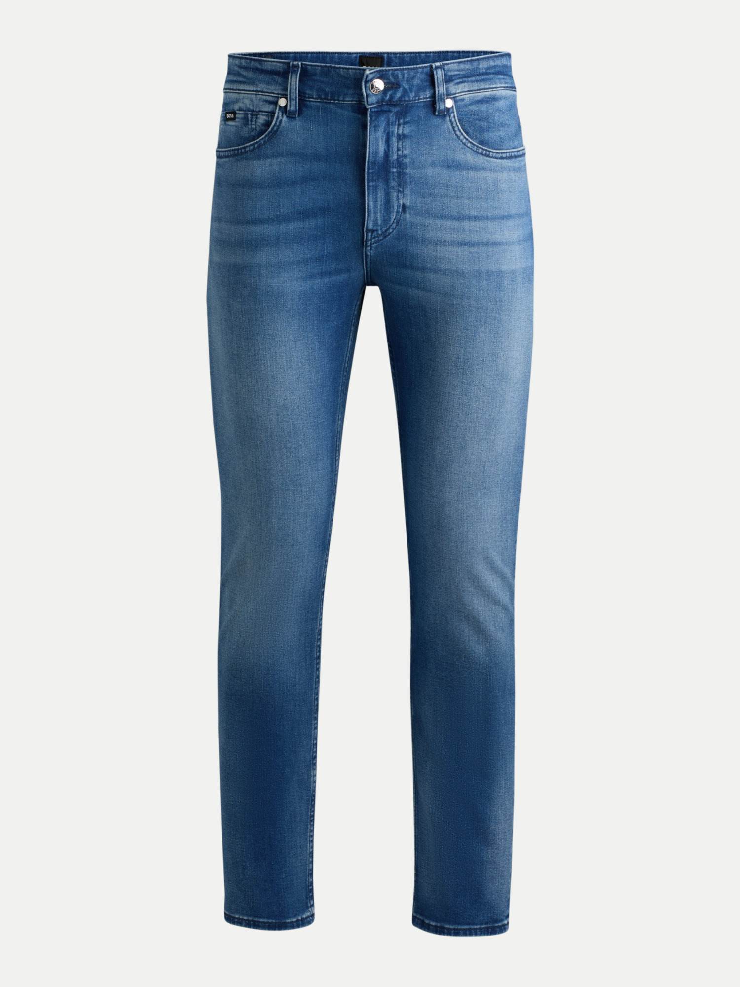 Black Slim-Fit Jeans Delaware Blau 34/34