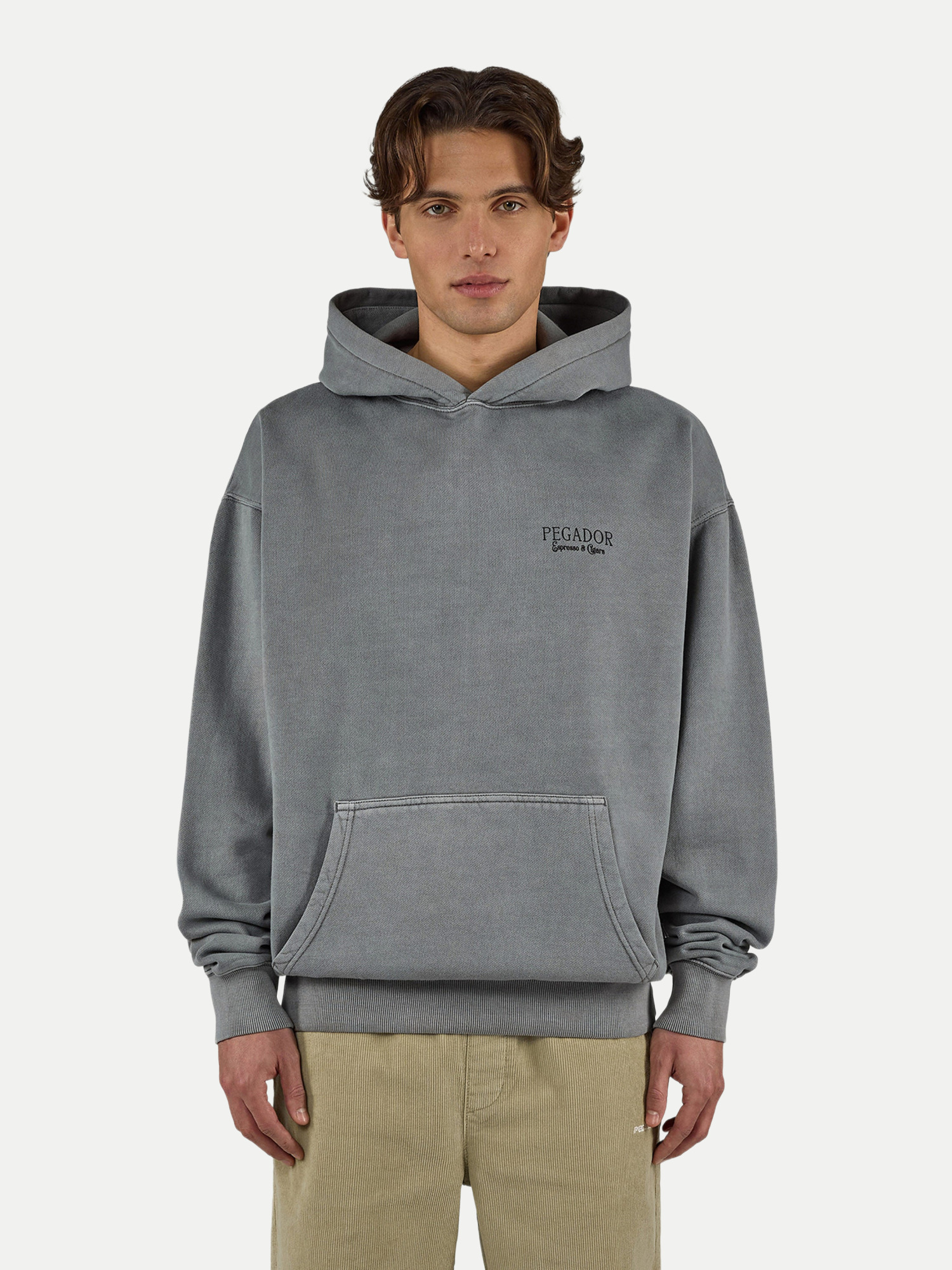 Hoodie Dragor Oversized Grau XXL