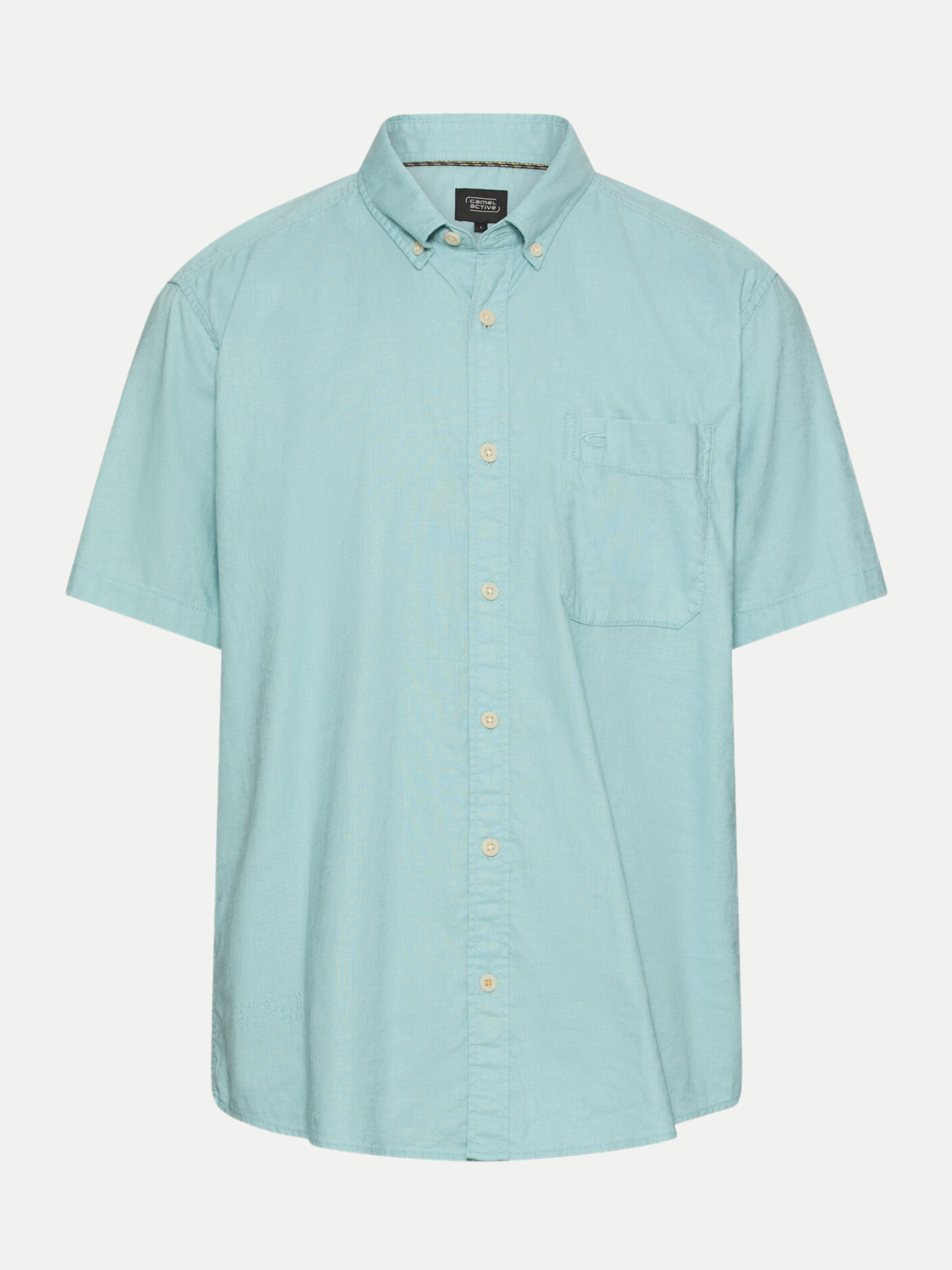 Hemd mit 1/2 Arm Blau 3XL
