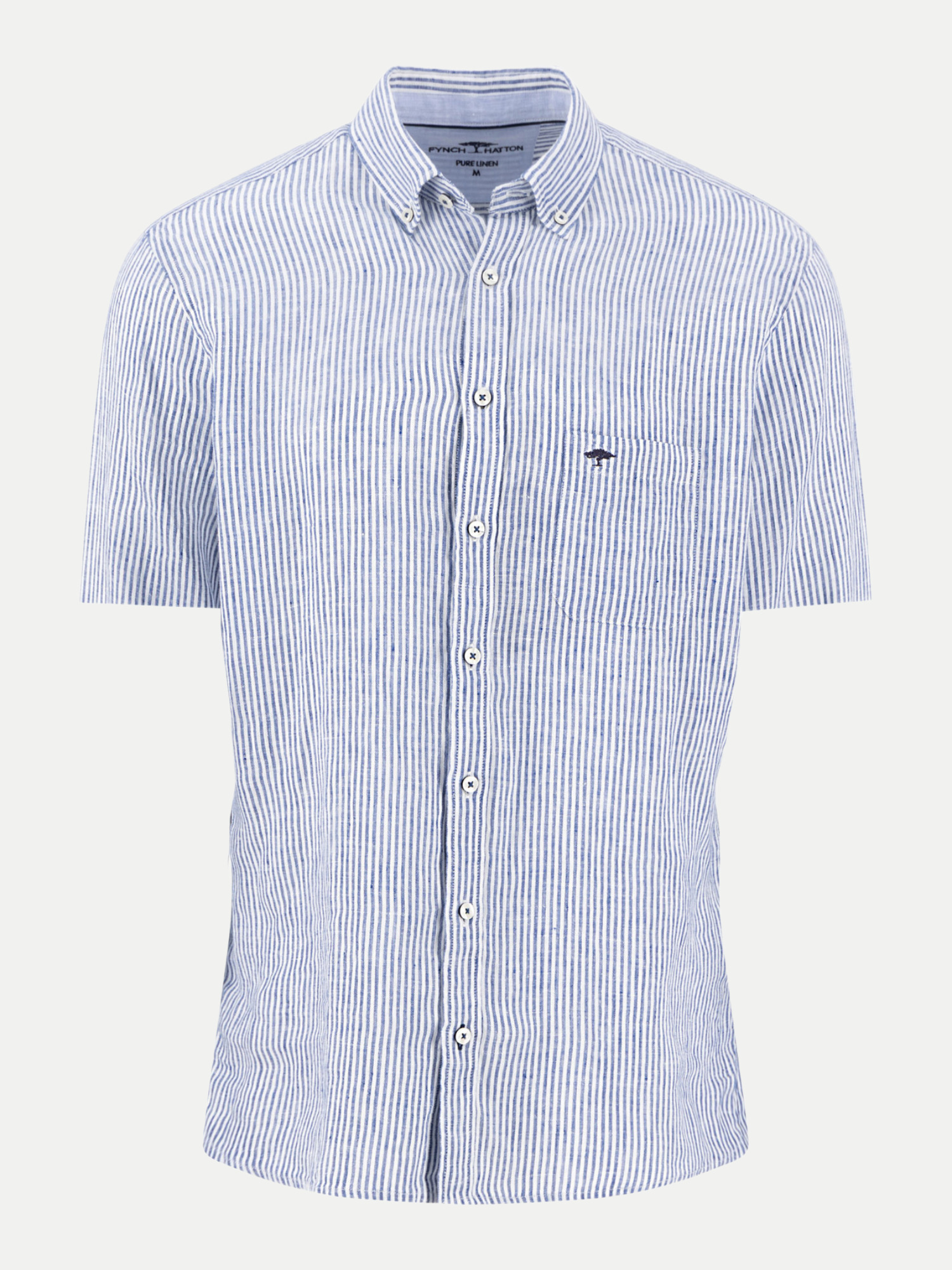 Classic Linen Stripe, B.D., 1/1 Blau M