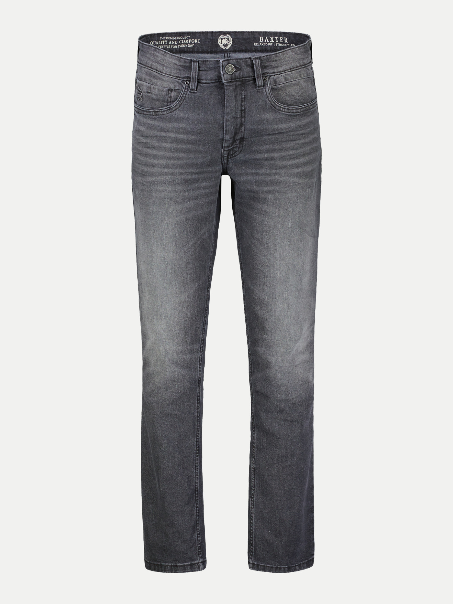 Relaxed-Fit Denim Baxter Grau 34/34