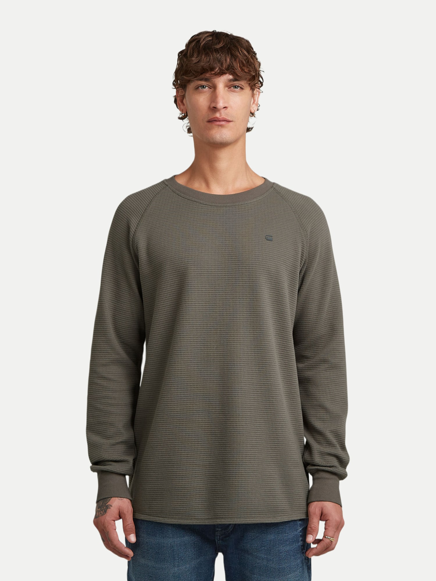 Langarmshirt Jirgi Braun S