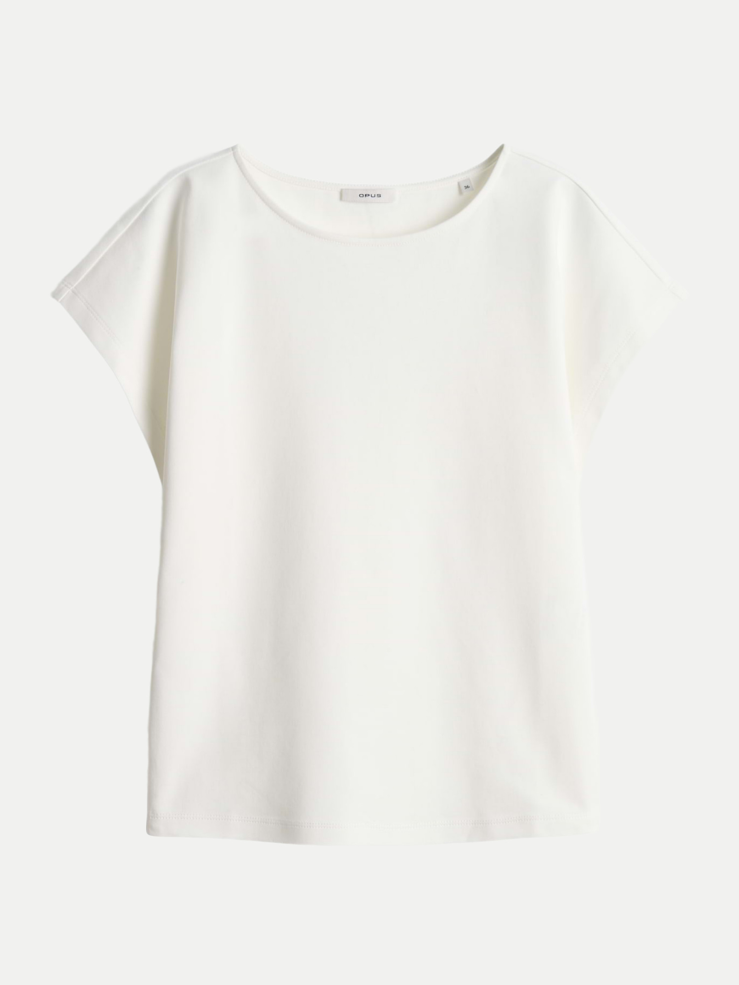 Opus Jerseyshirt Suschel Weiß 38