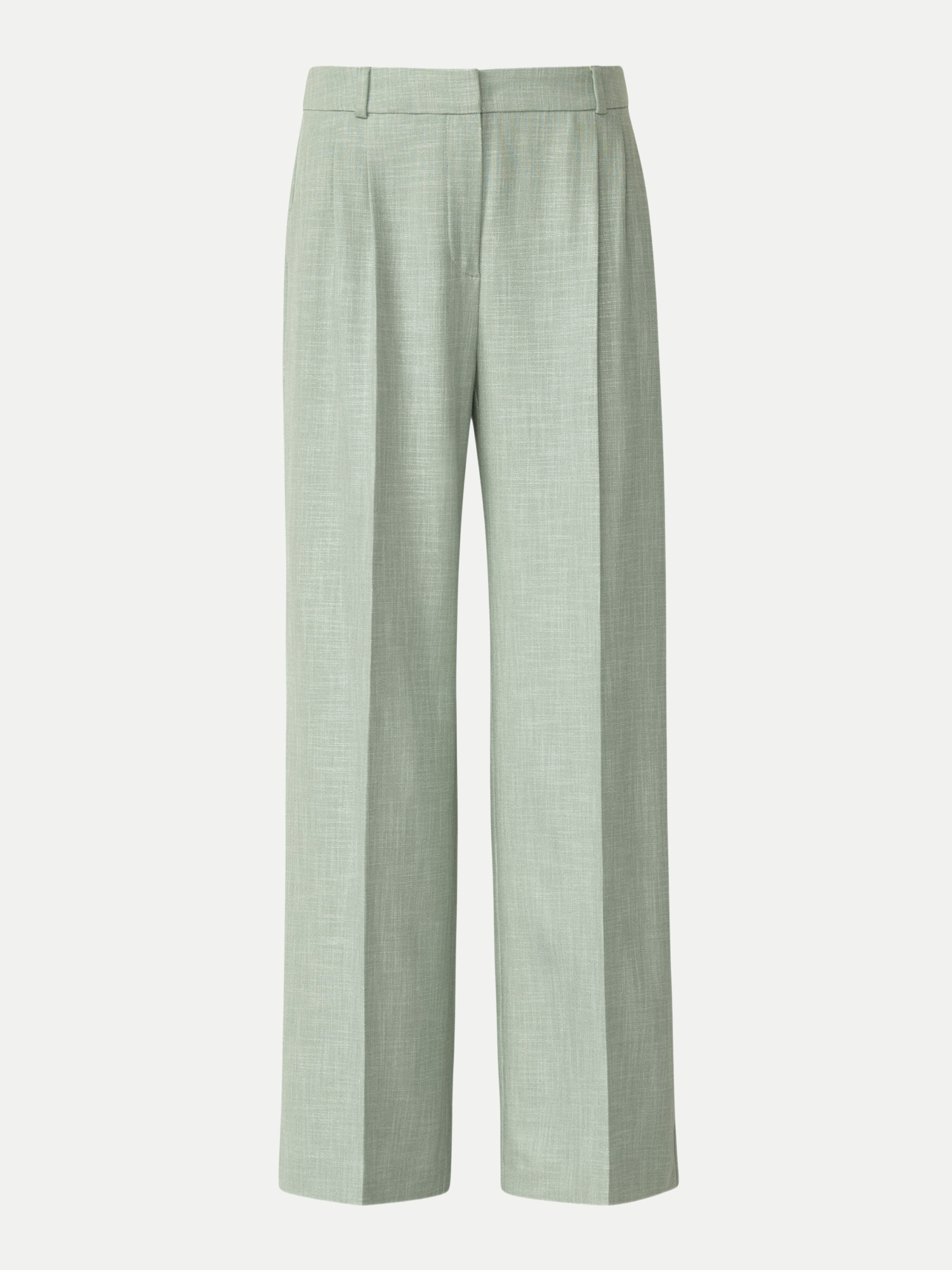 Comma Wide-Leg Hose Grün 36