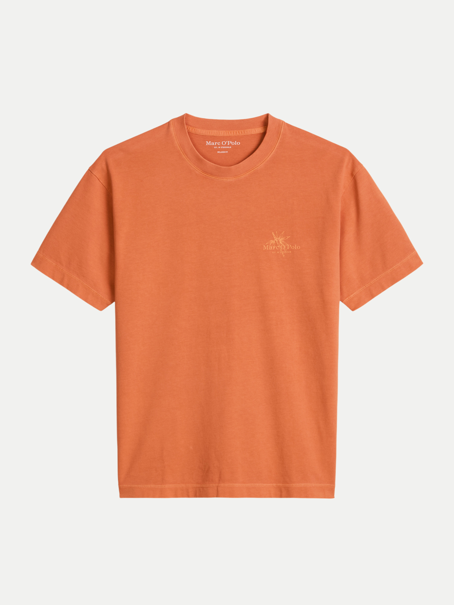 Marc O' Polo T-Shirts kurzarm Orange M