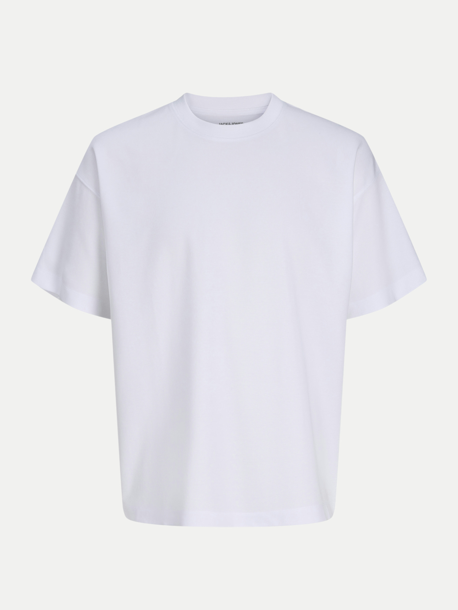 T-Shirt JJEBARRON Weiß M
