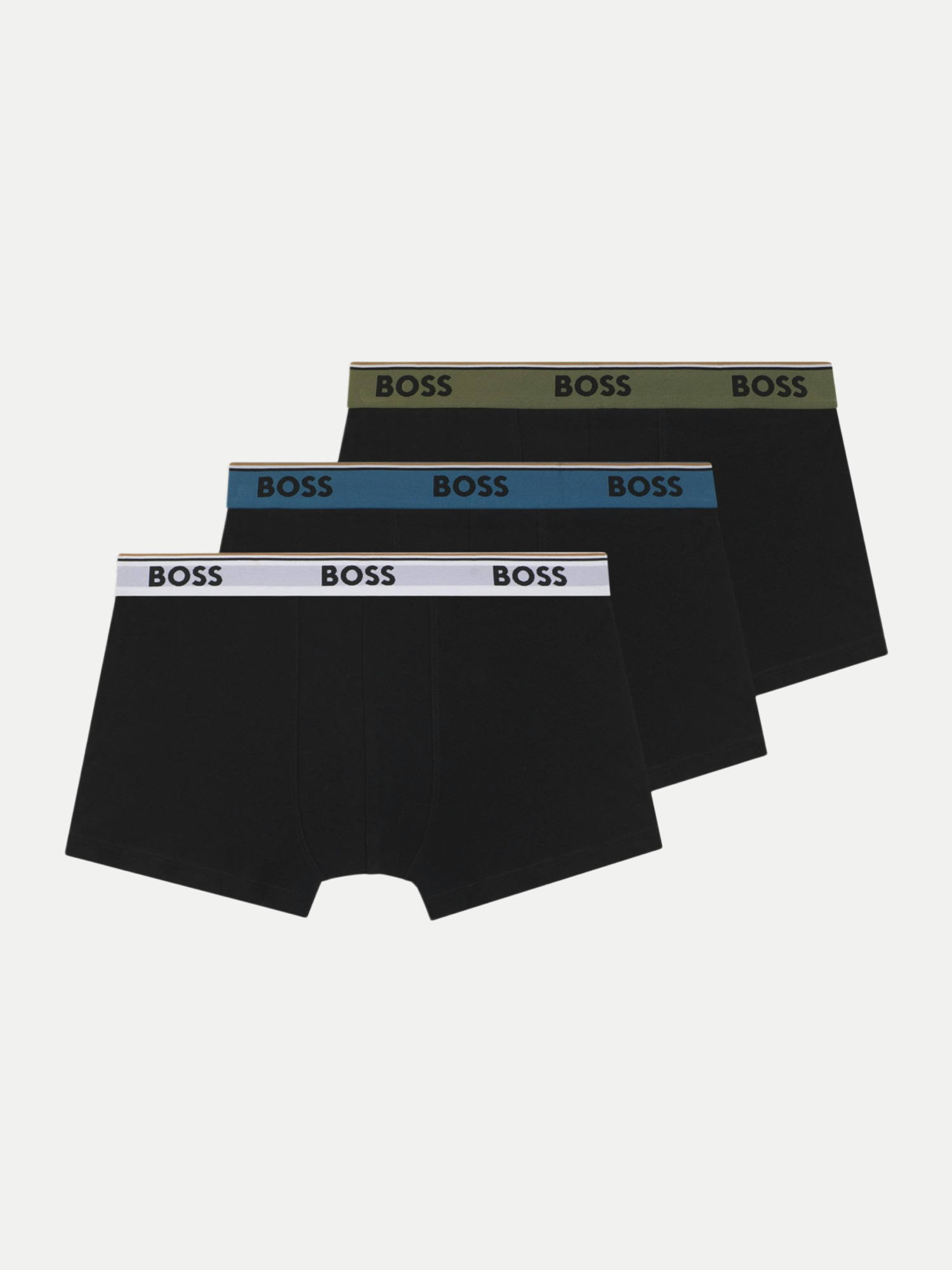 Black 3er-Pack Boxershorts mit Logoprint Schwarz XL