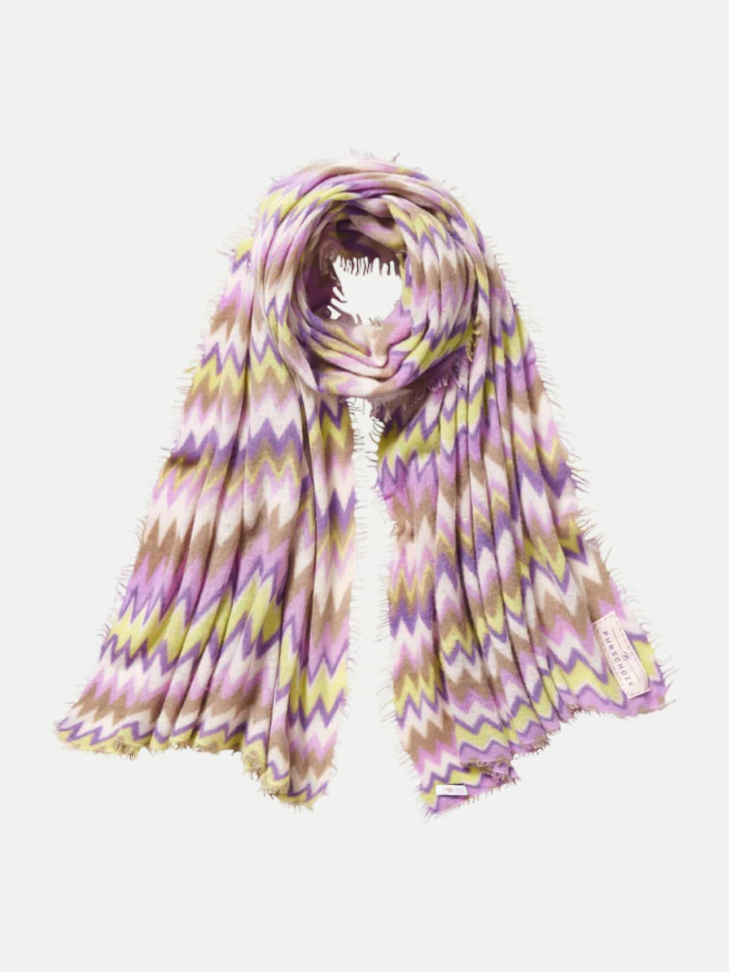 Purschoen Kaschmirschal Violett