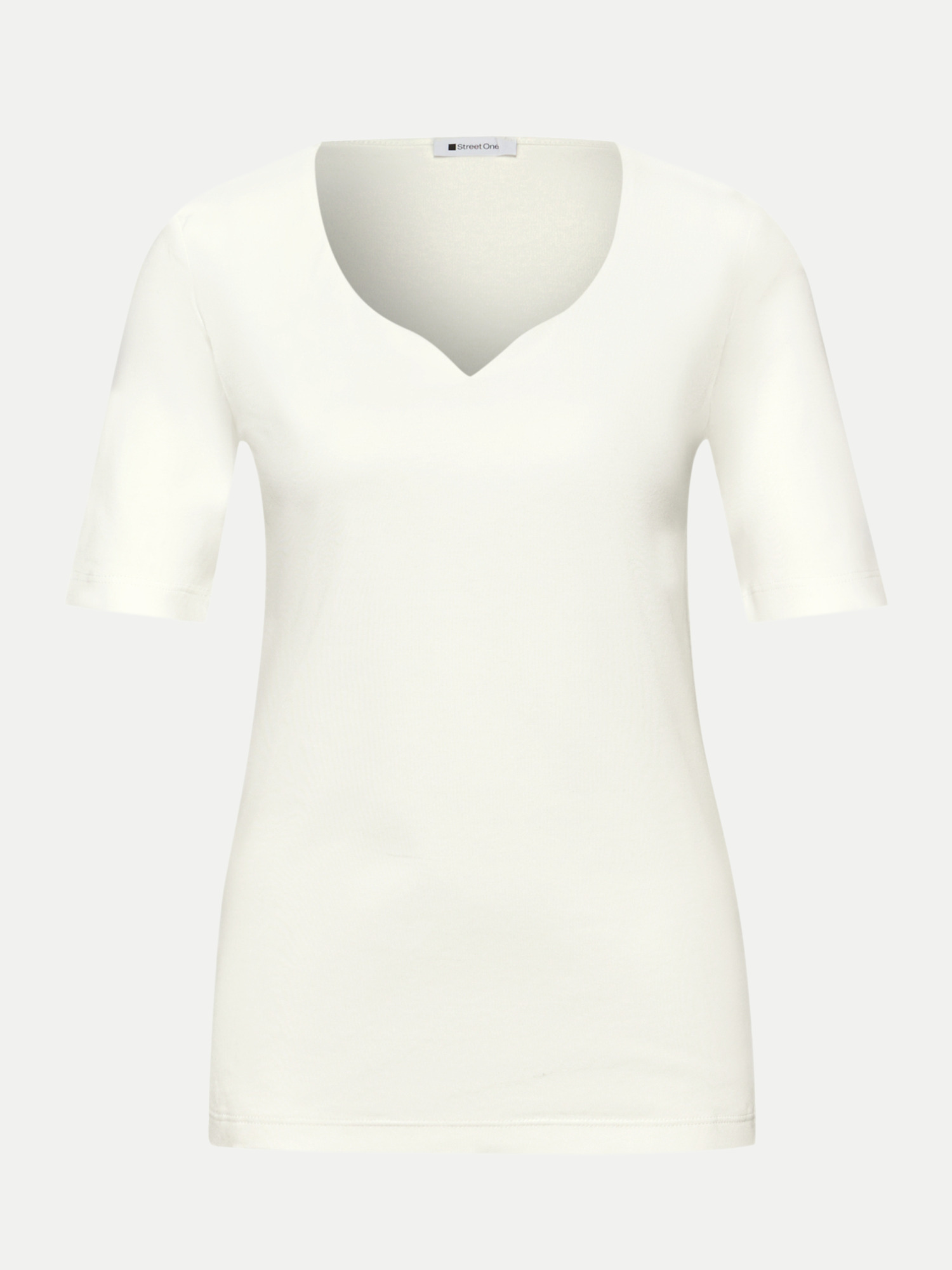 Basic T-Shirt Ada Weiß 36