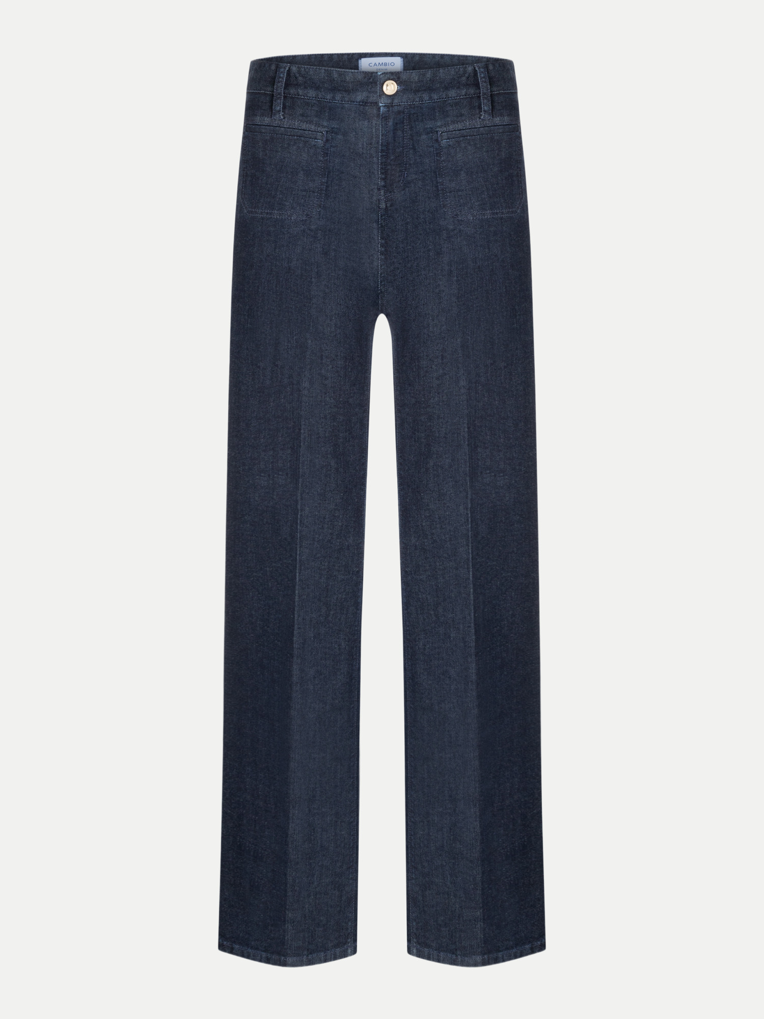 Straight-Leg Jeans Blau 38/33