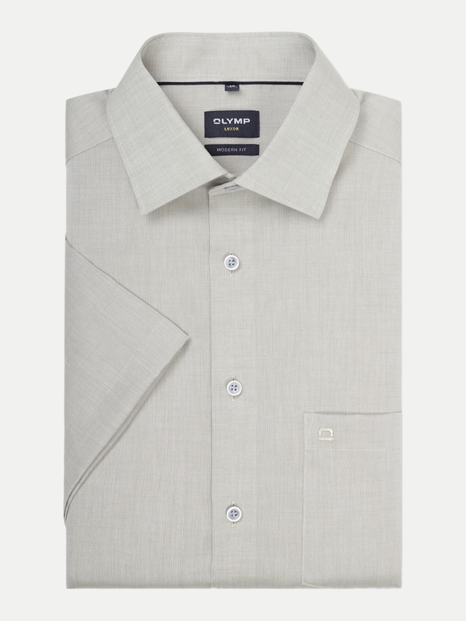 Modern-Fit Luxor Hemd Beige 43