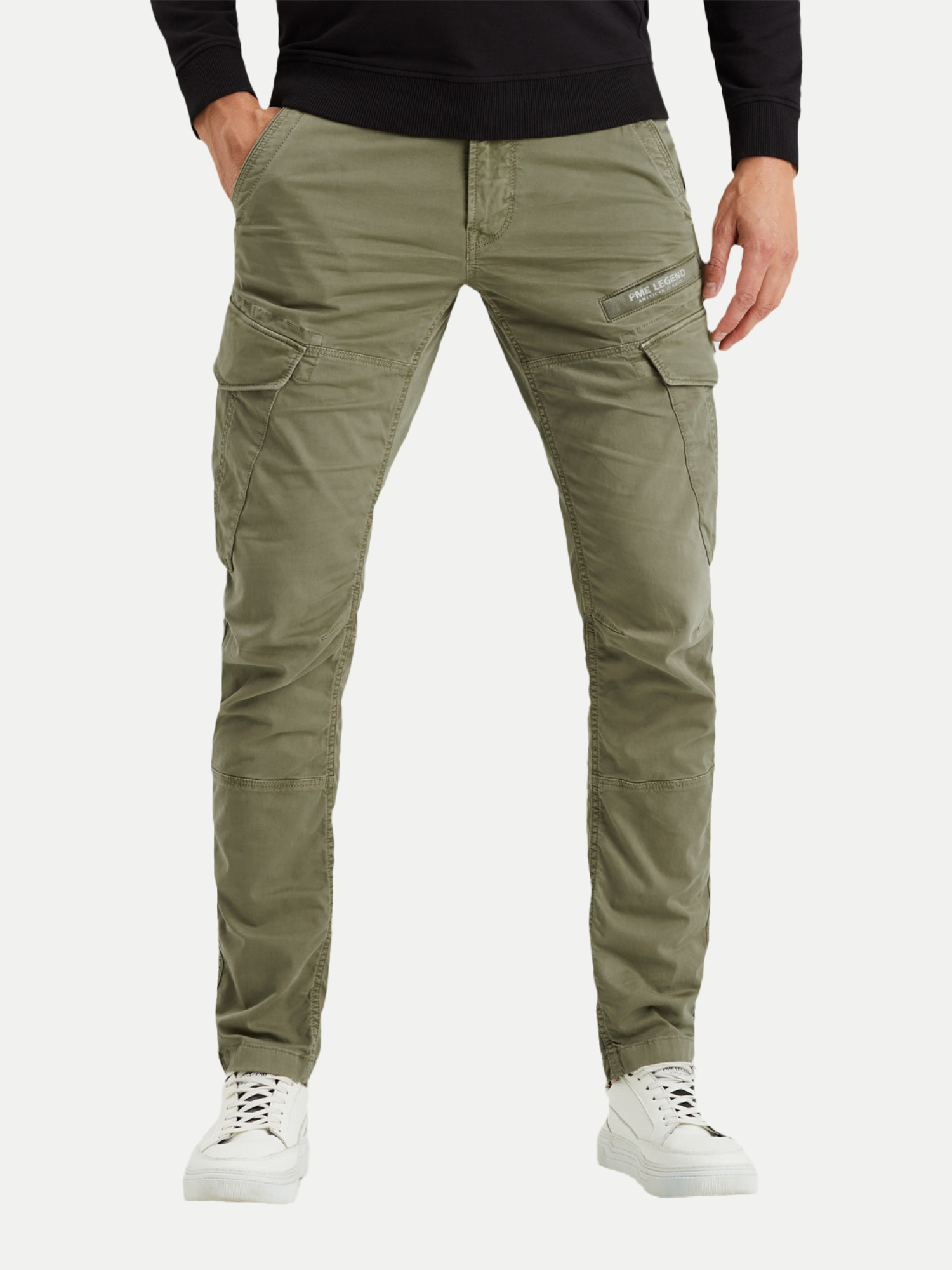 Pantalon Casual Hugo Boss Arlington-20 – Bleu Stretch, Taille US 33/32 (IT 33/32)