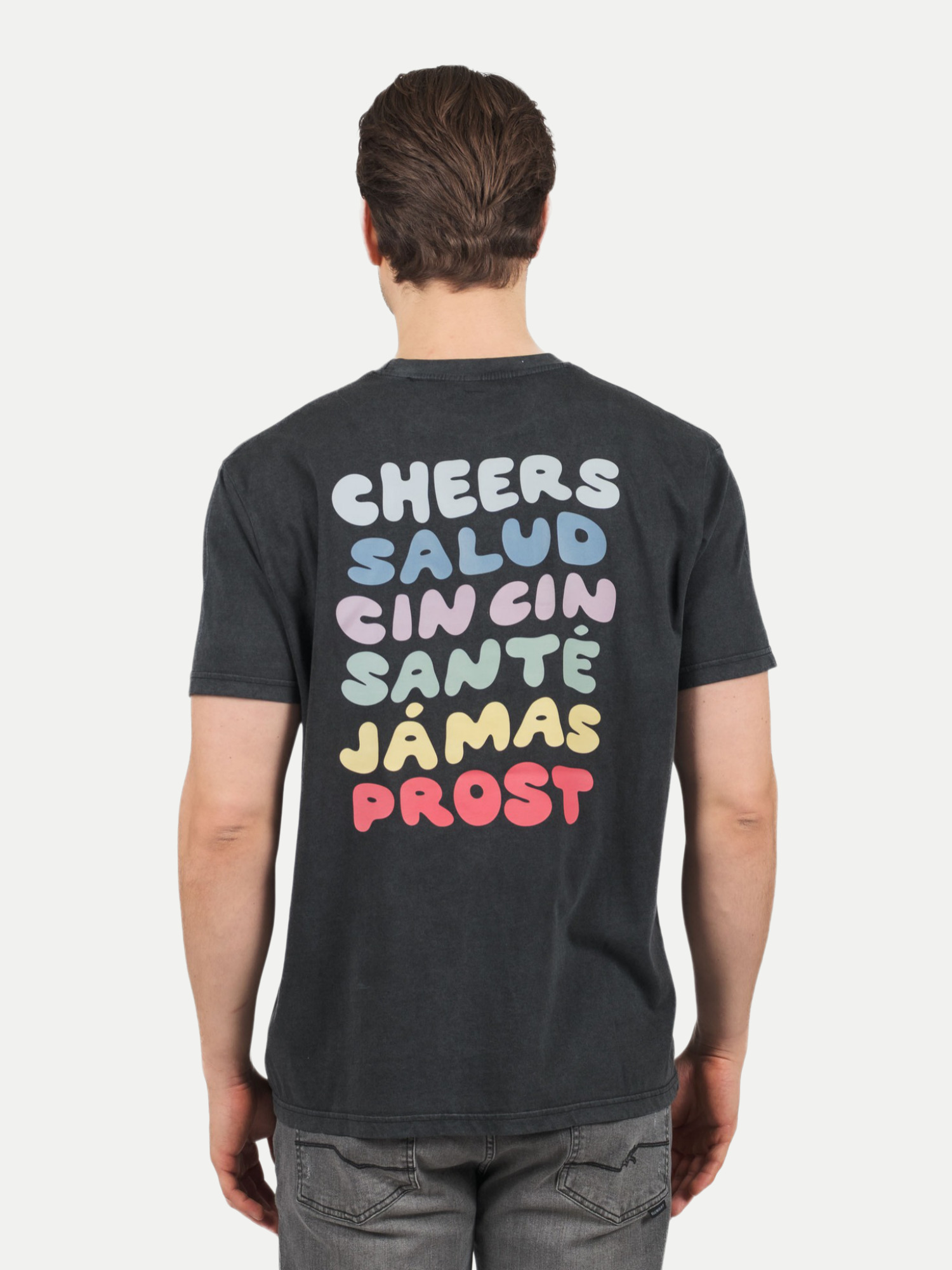 T-Shirt Cheers Schwarz M