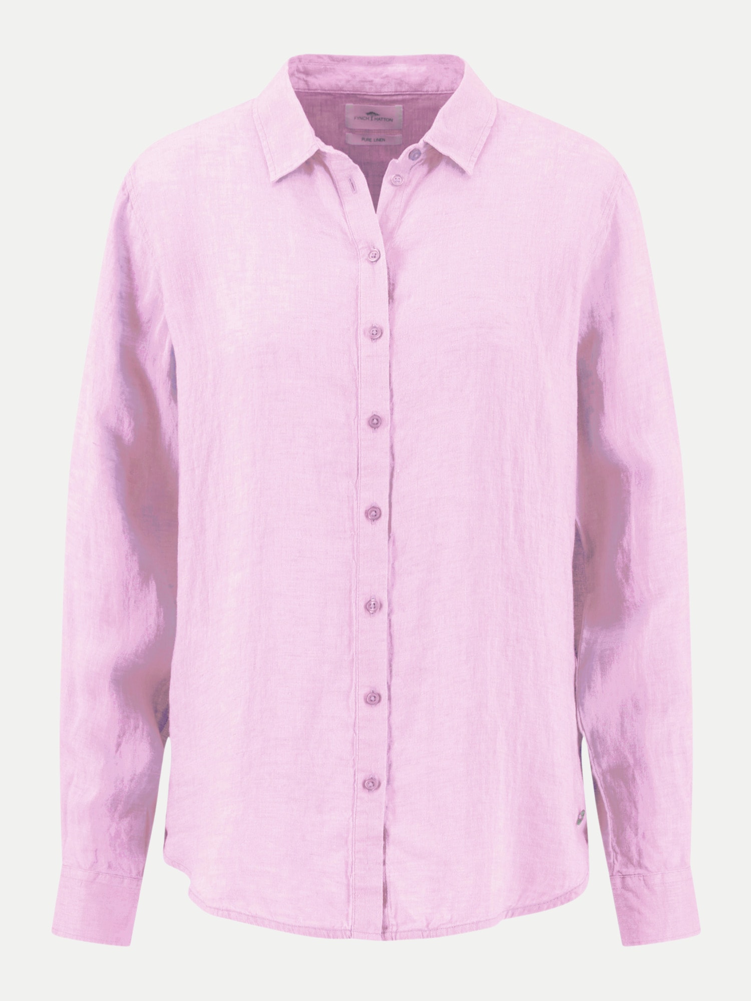 Bluse aus Leinen Rosa 46