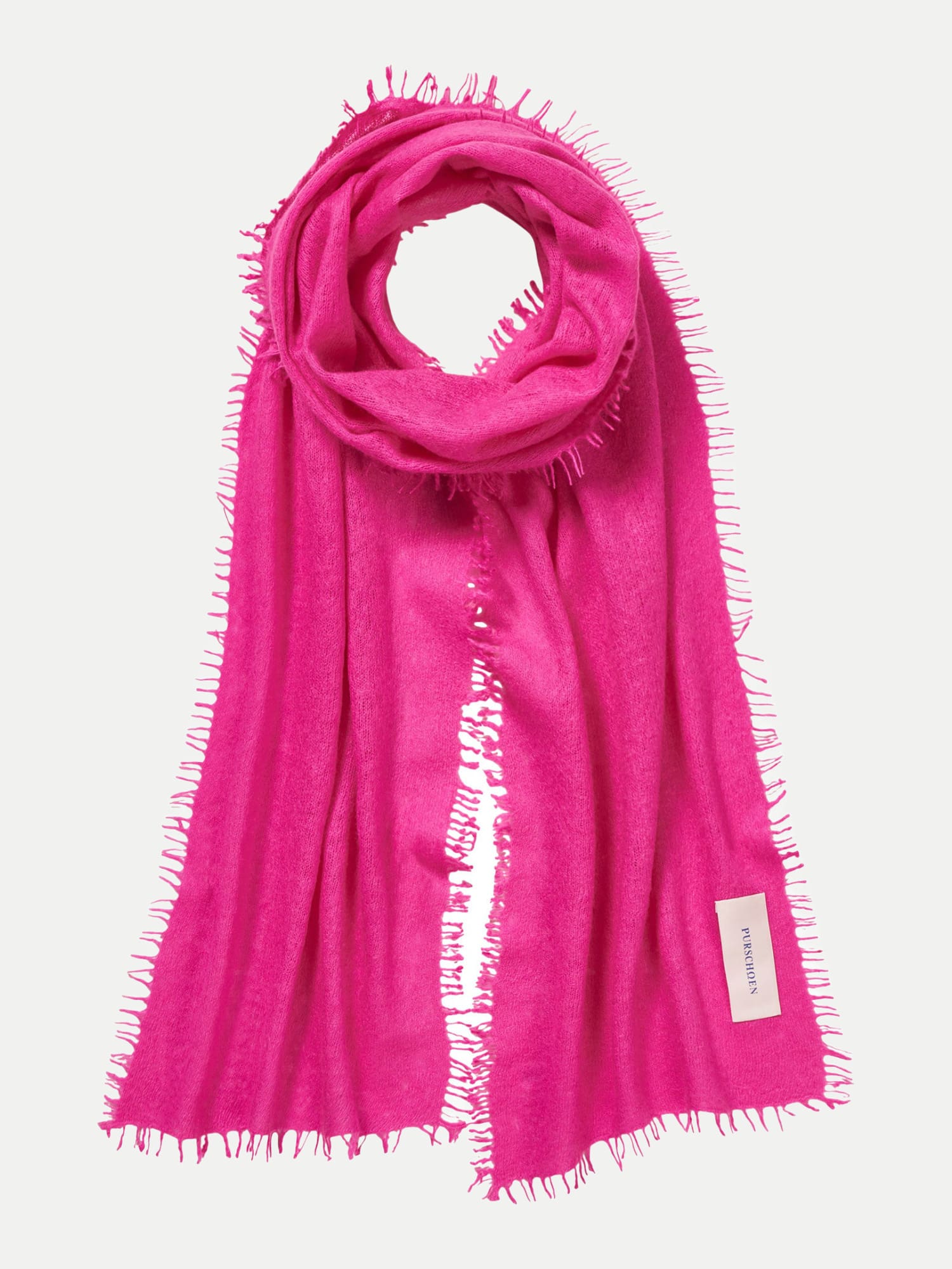 Purschoen Kaschmirschal Slim Pink