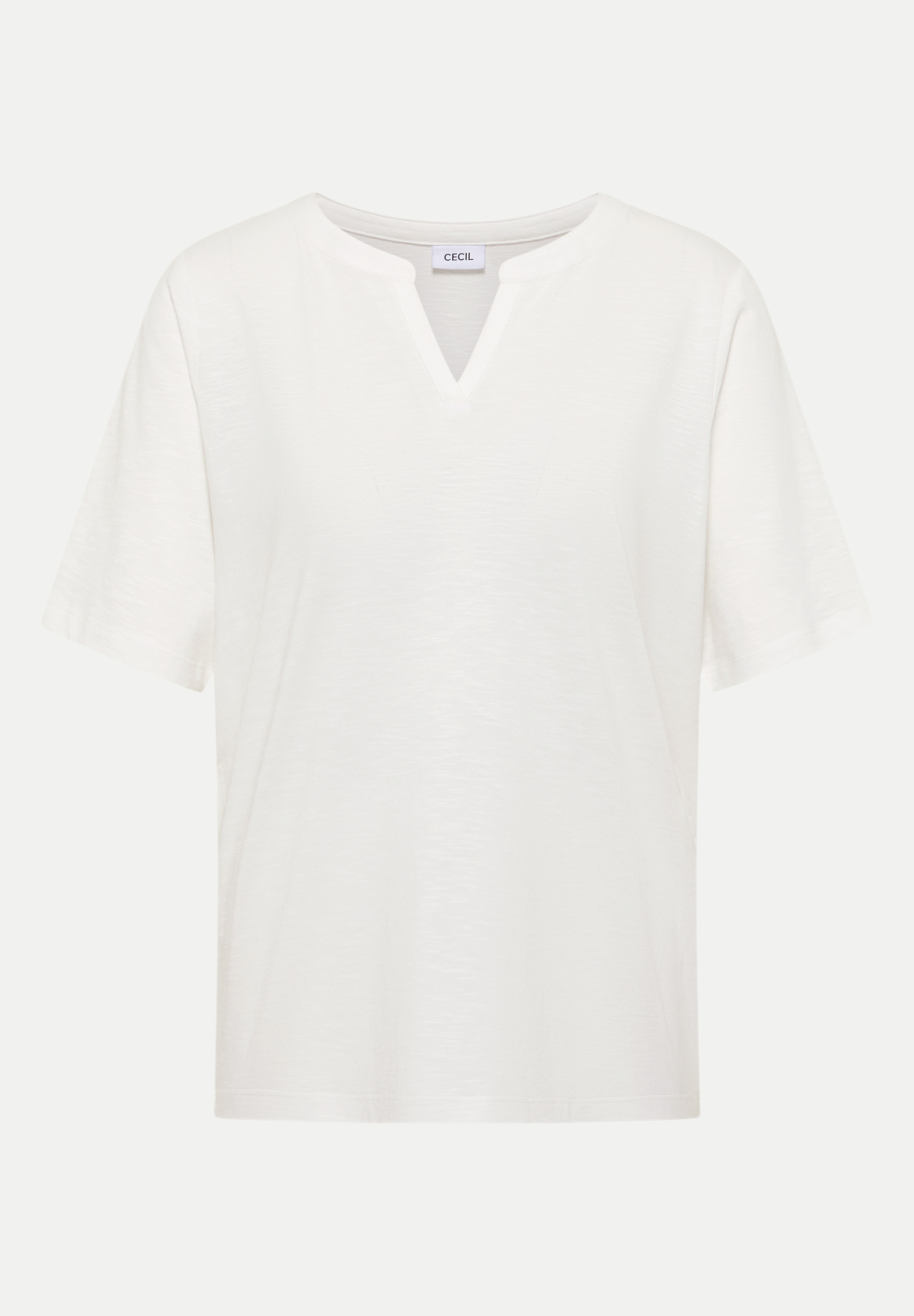 T-Shirt im Tunika-Look Weiß M
