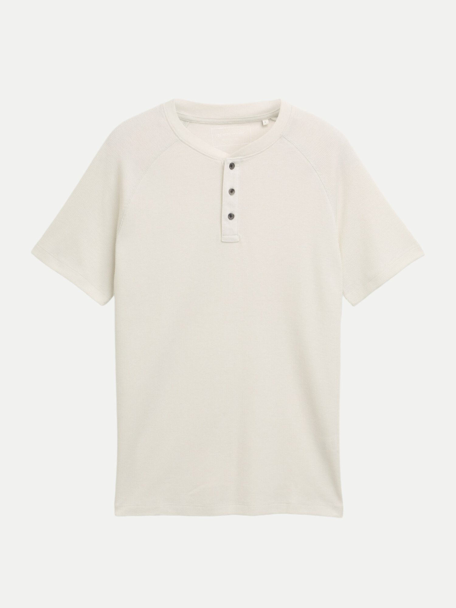 Henley-Shirt Weiß XL