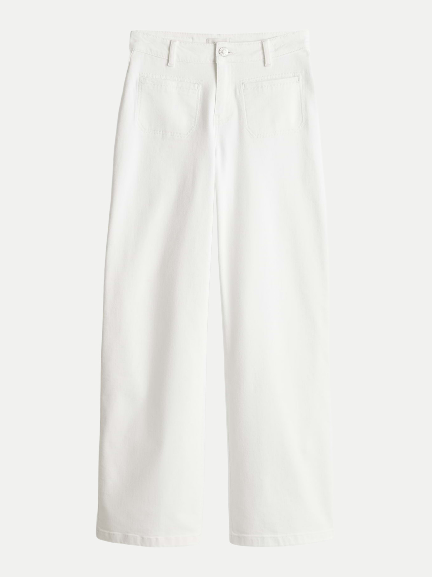 Wide Leg Jeans Miva Urban Weiß 40 L32