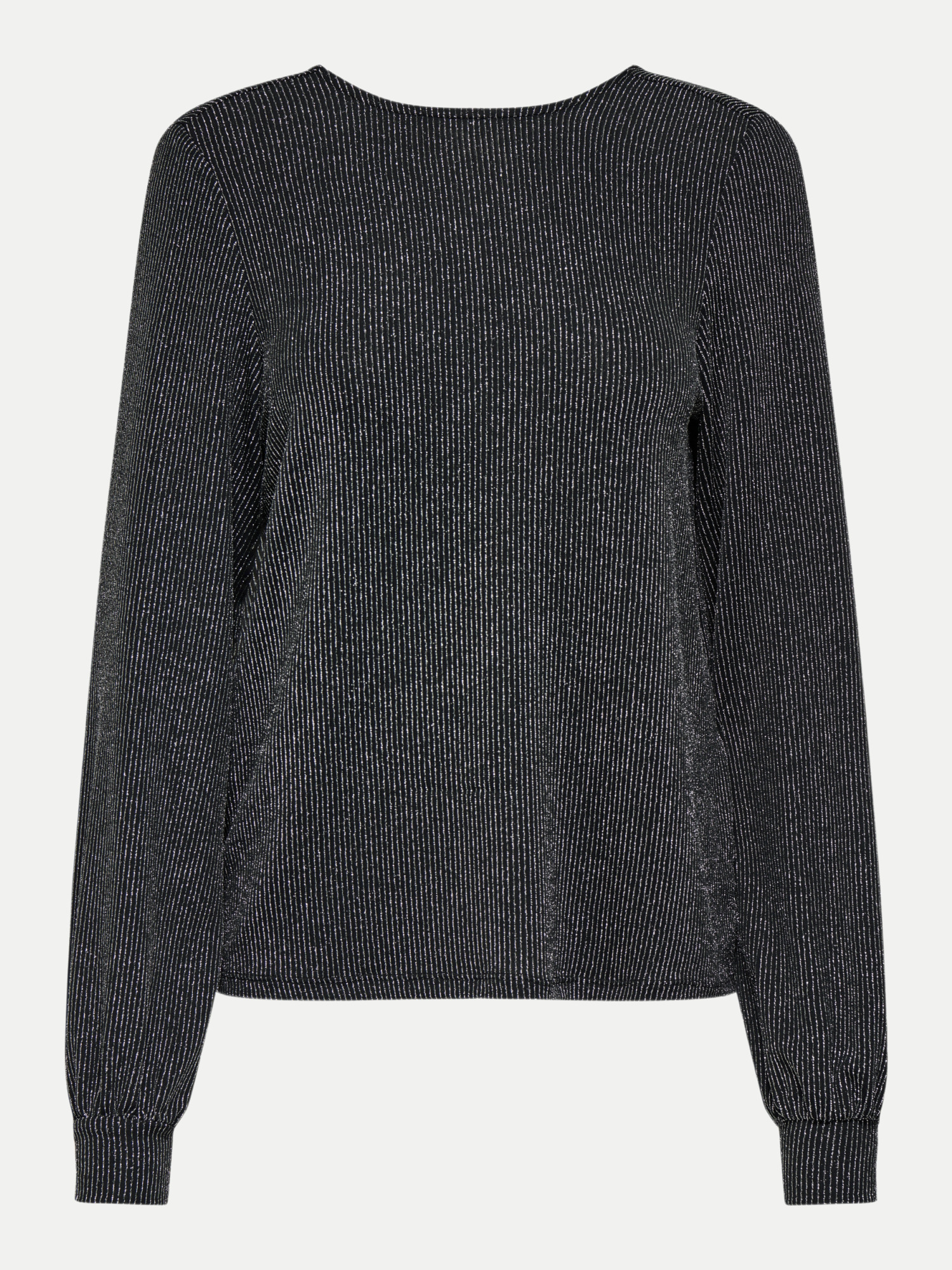 Only Langarmbluse Carol Schwarz XS