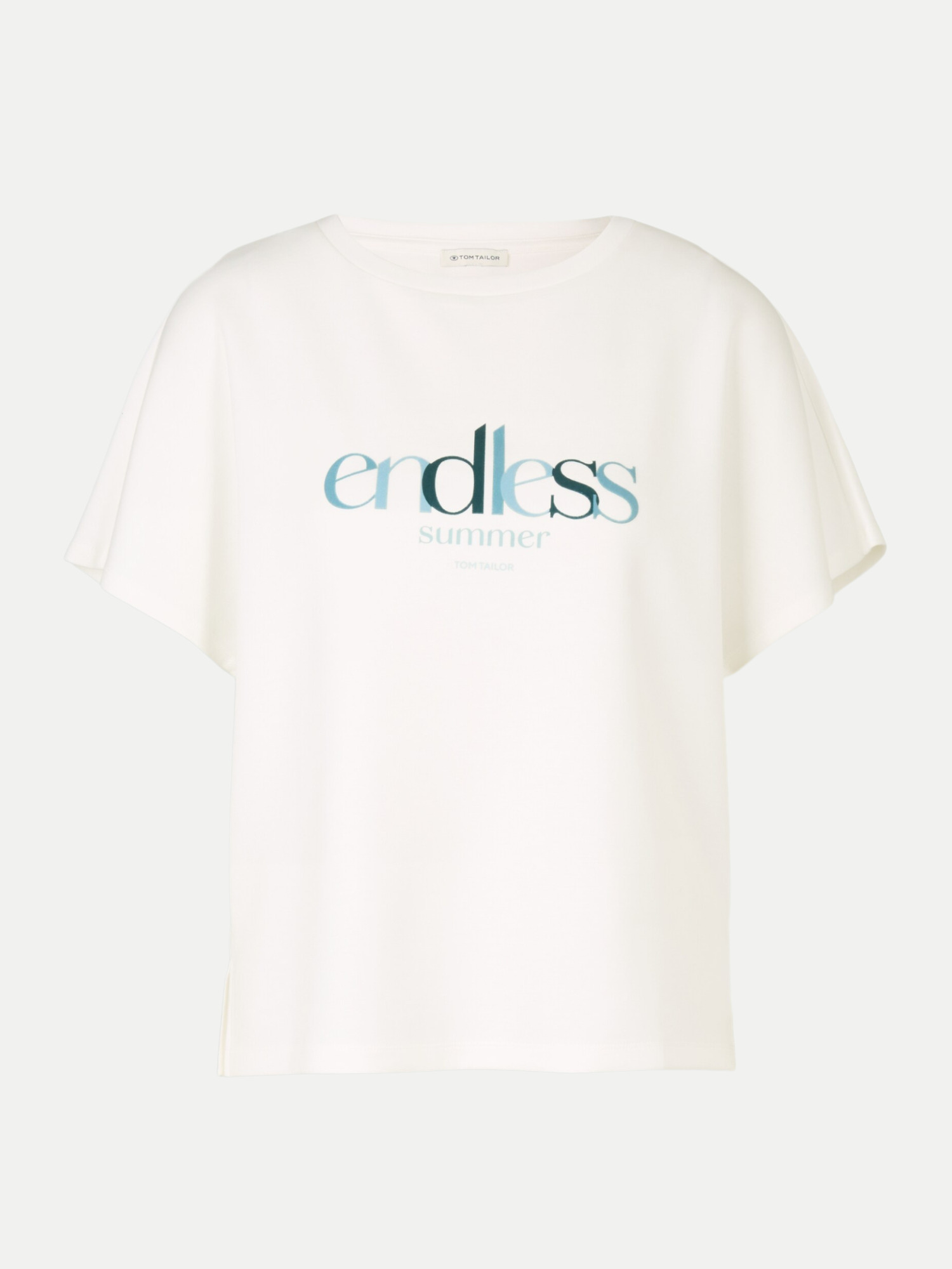 Tom Tailor Casual T-Shirt Weiß S