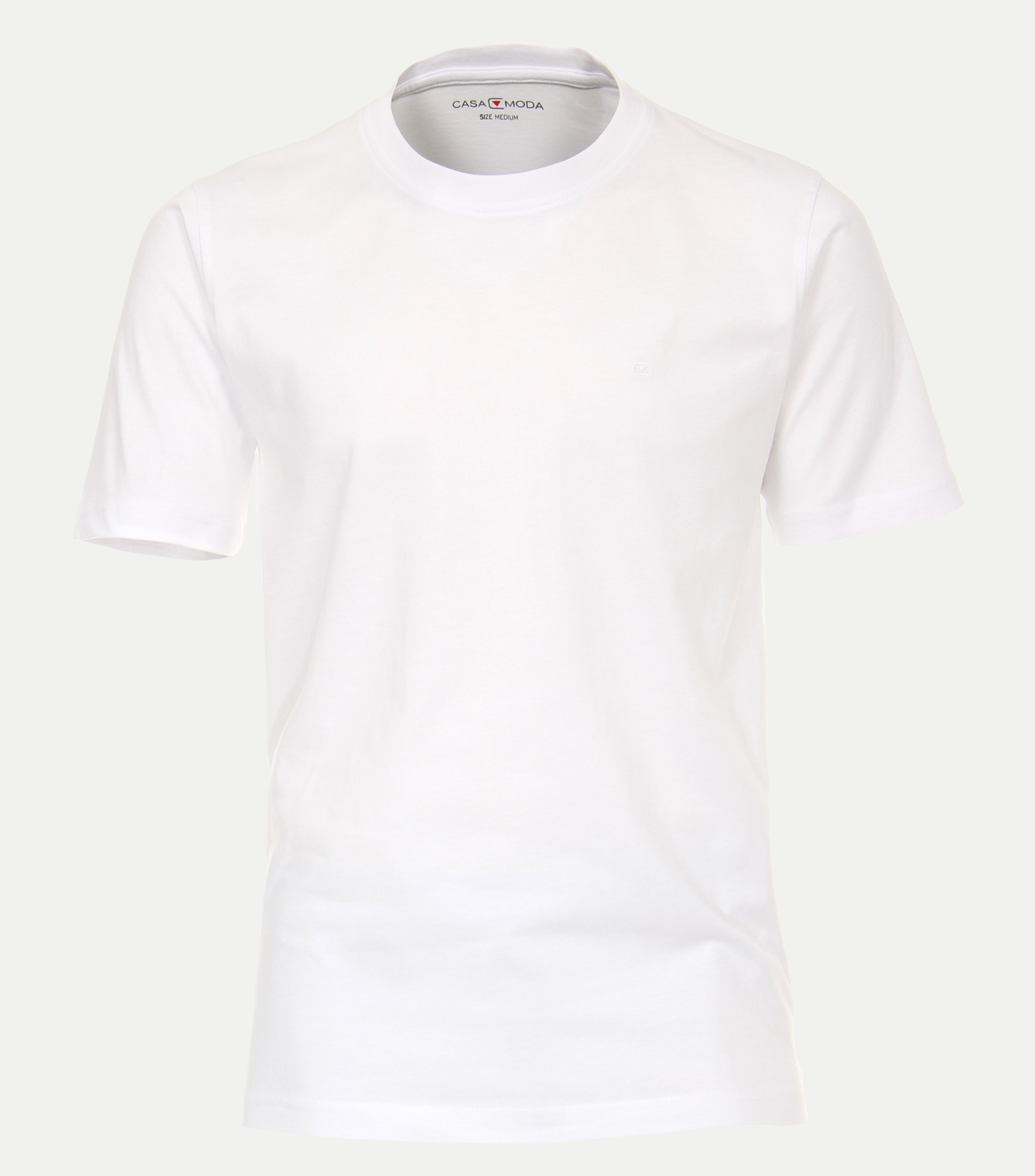 Casamoda T-Shirt Doppelpack Weiß L