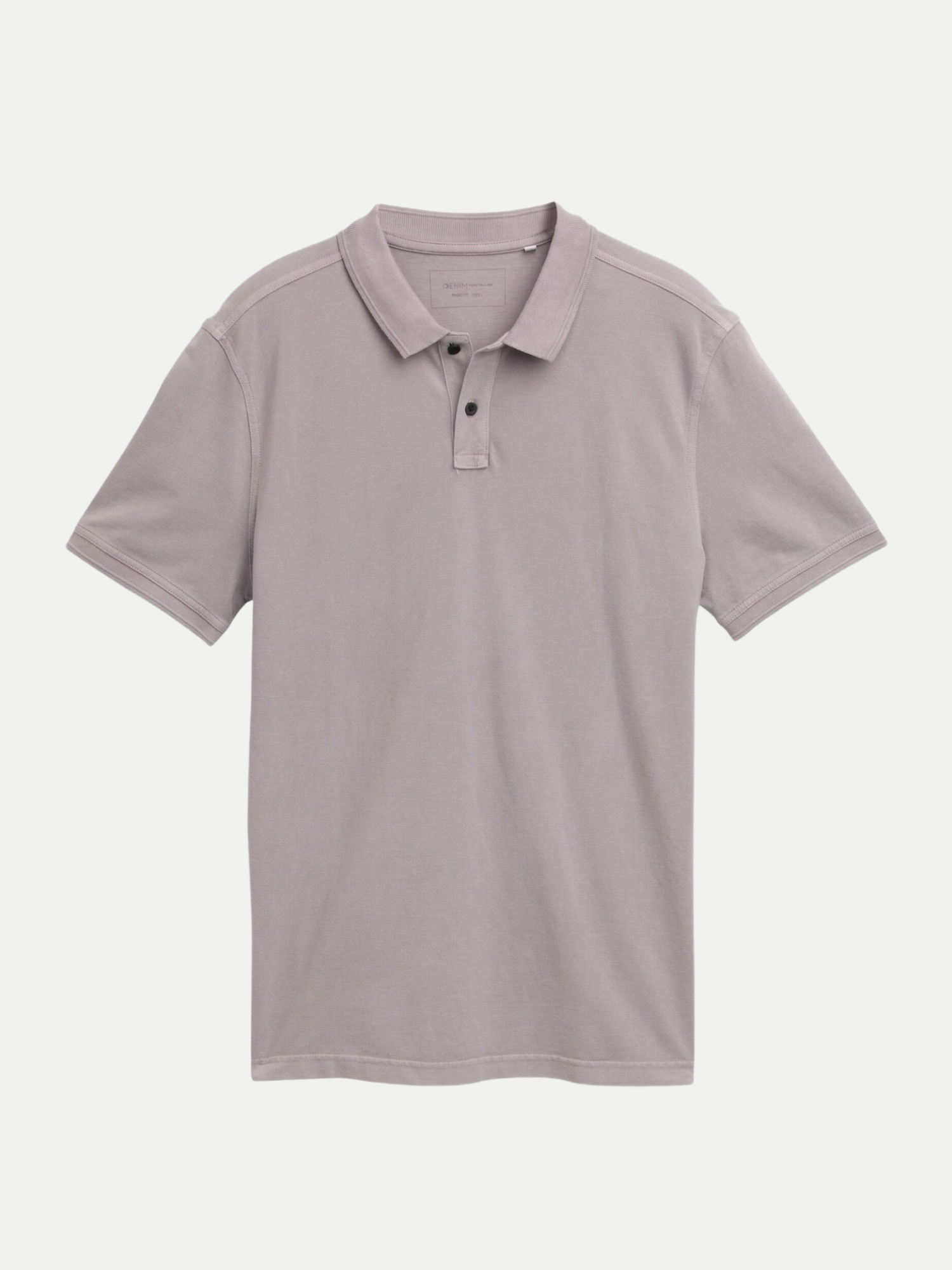 Polohemd mit 1/2 Arm Grau M