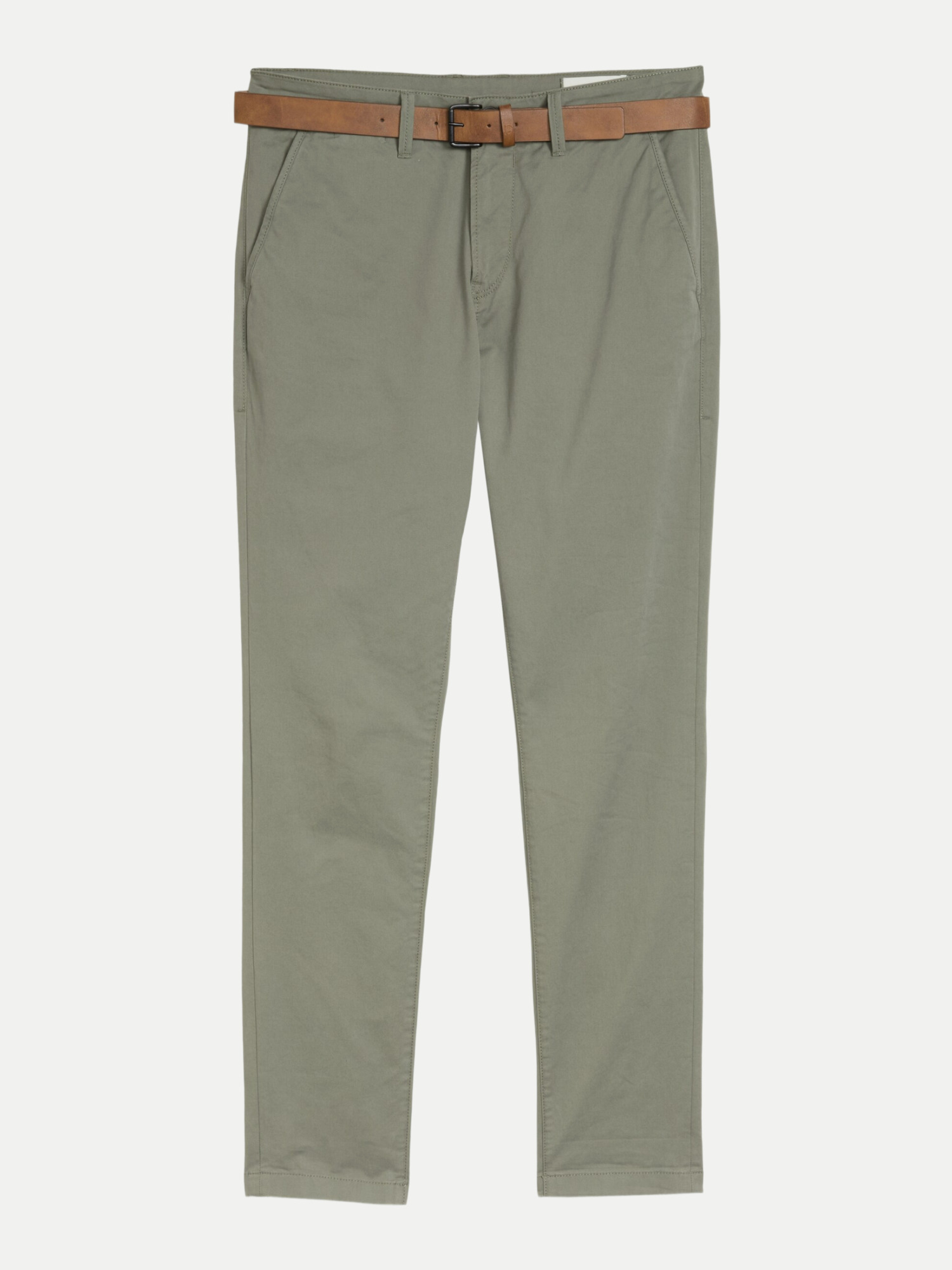 Slim Fit Chino Hose Grau 30/34