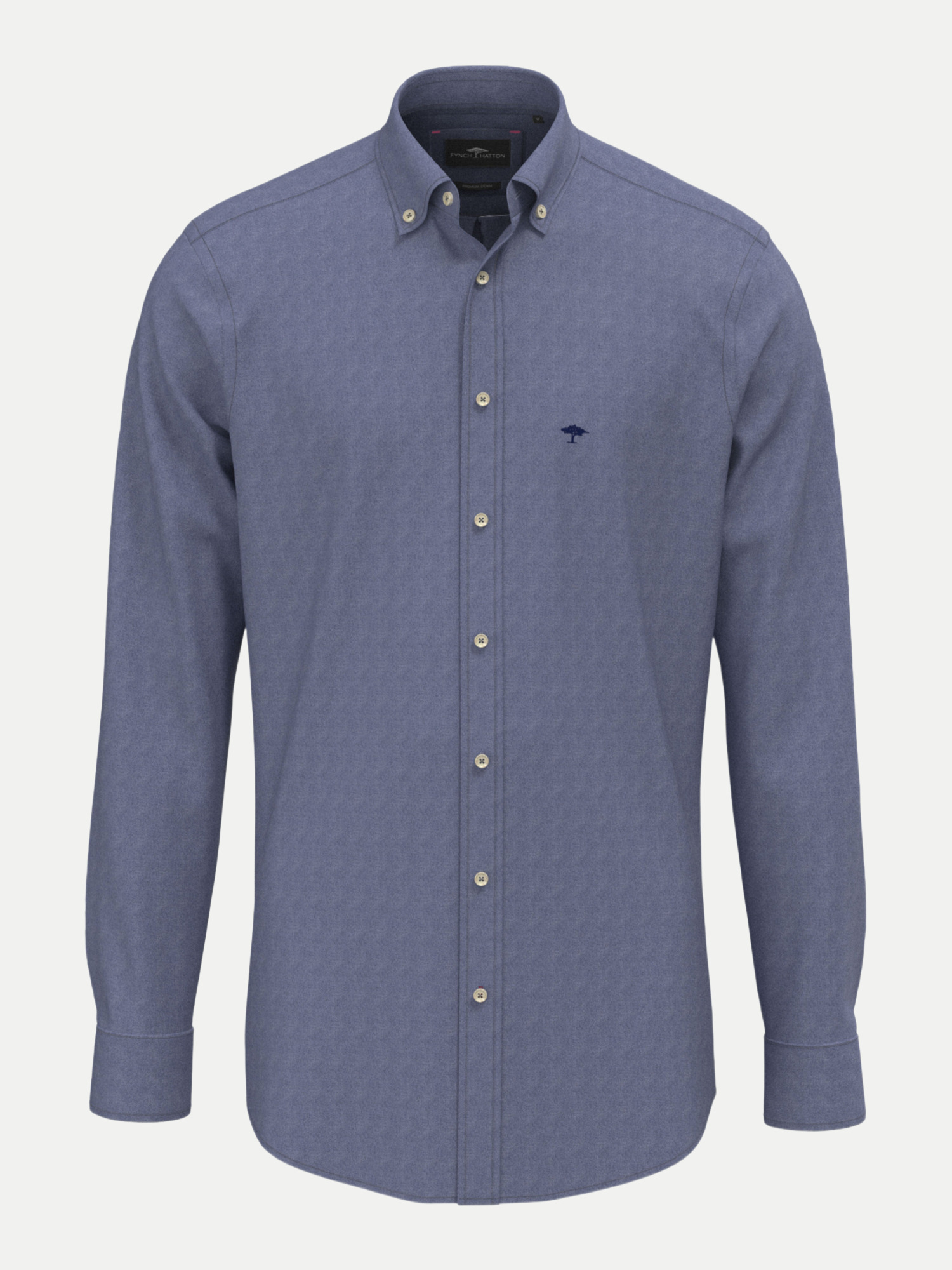 Fynch-Hatton Hemd Blau M