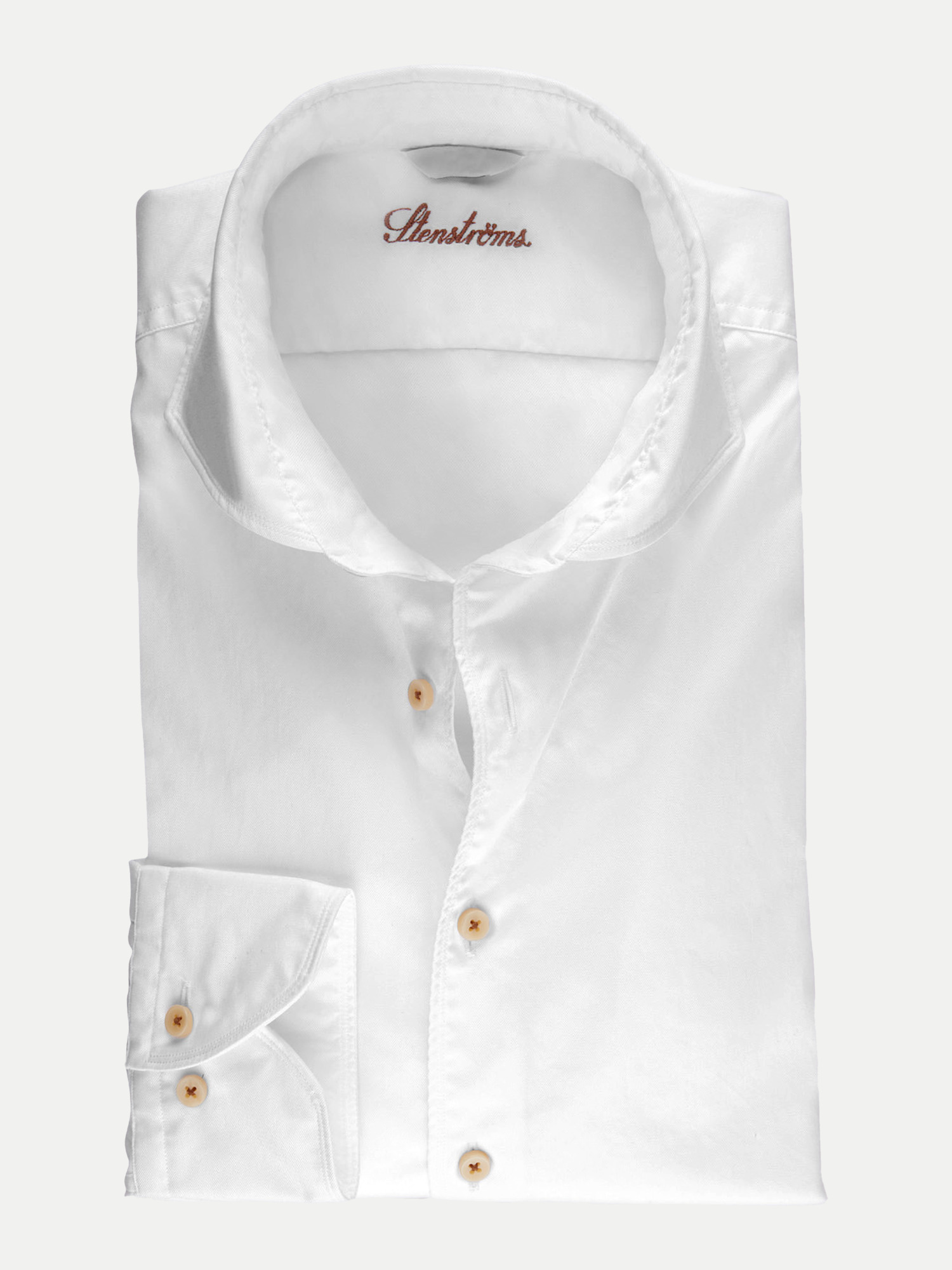 Stenströms Hemd Slimline Weiß L