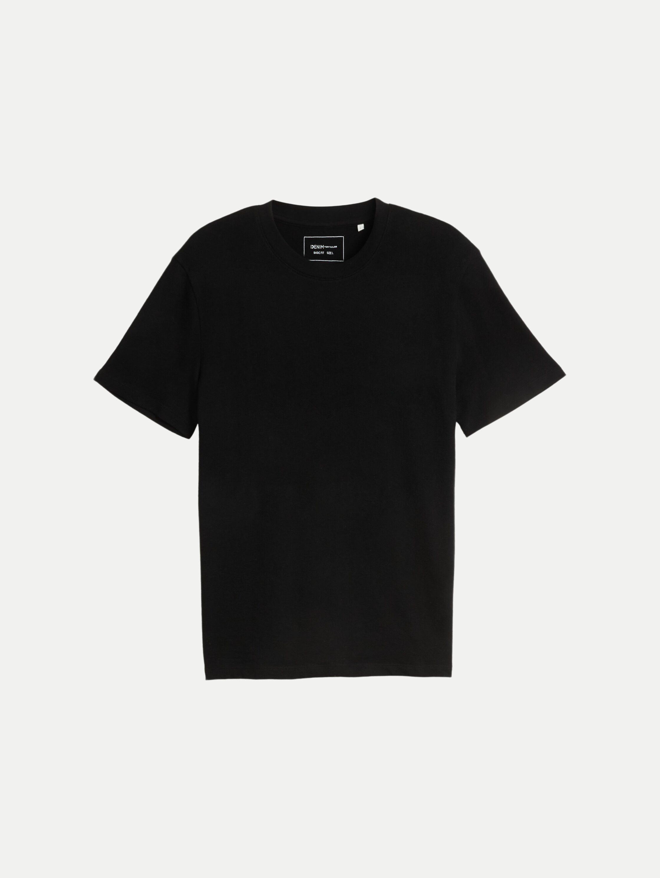 T-Shirt Terry Schwarz L
