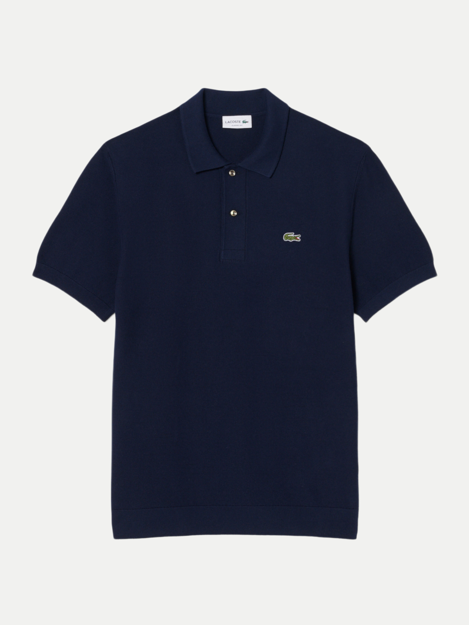 Lacoste Strick Poloshirt Blau S