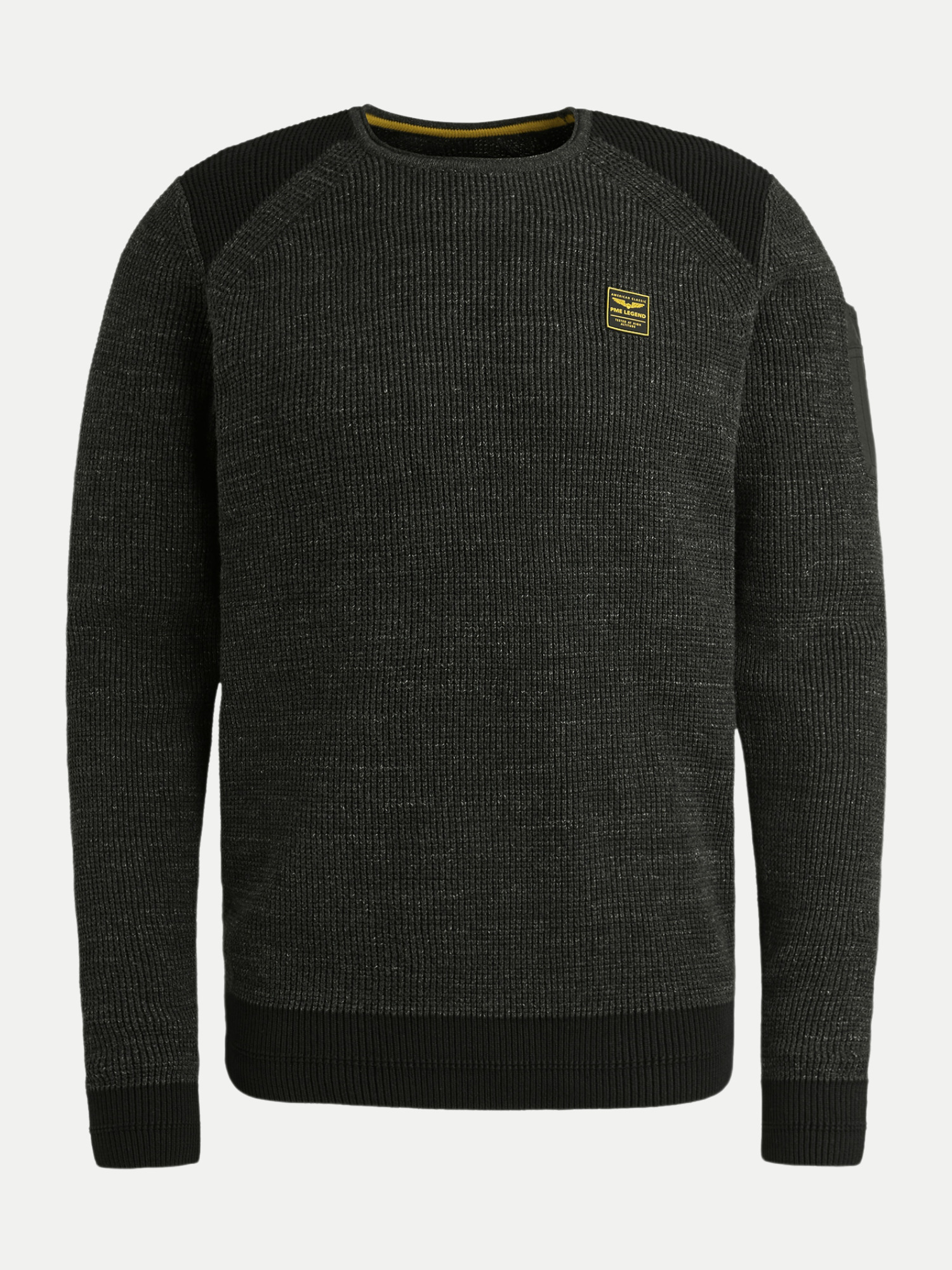 Pullover aus Baumwolle Schwarz L