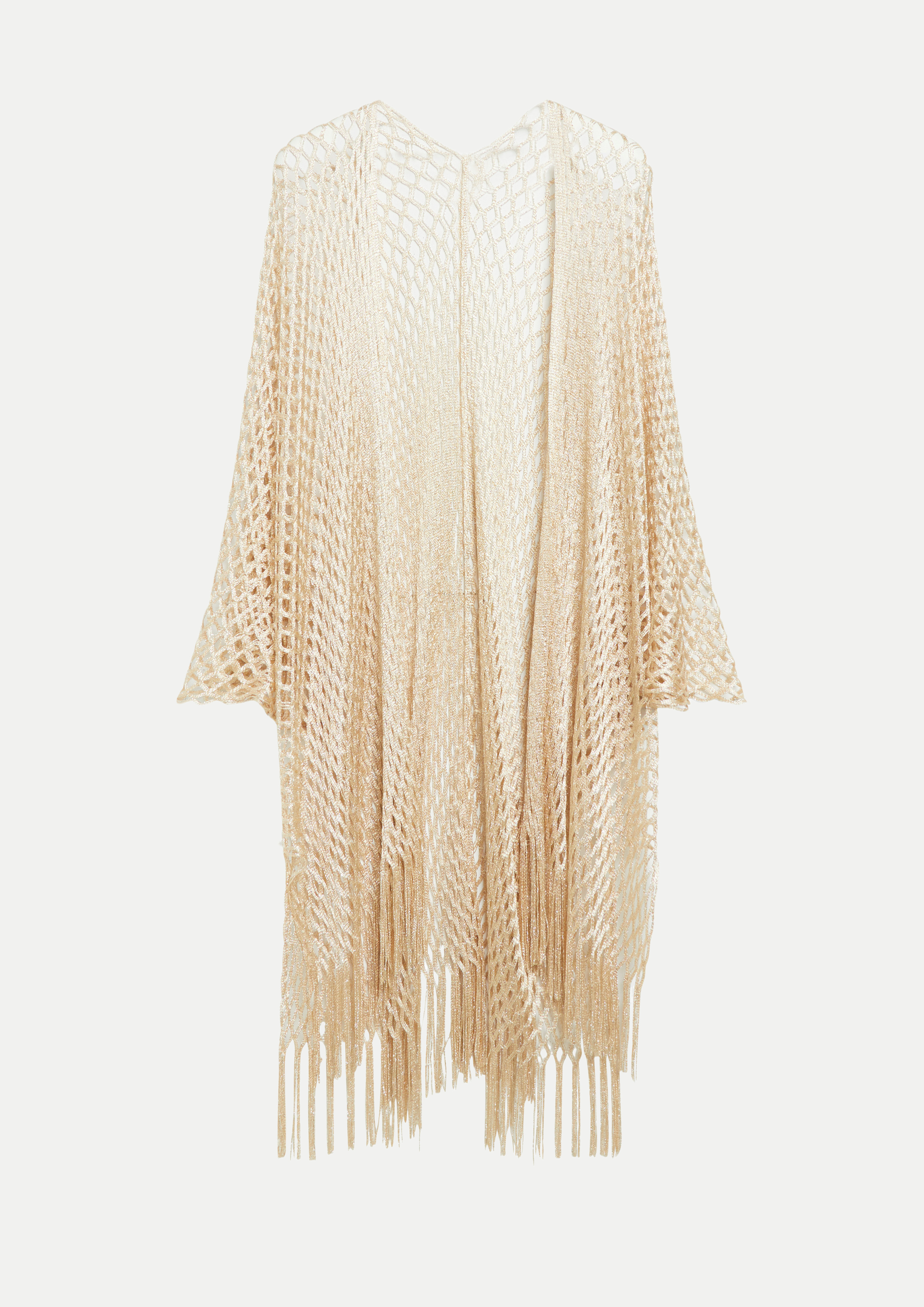 BLACK LABEL Strukturiertes Tuch Beige