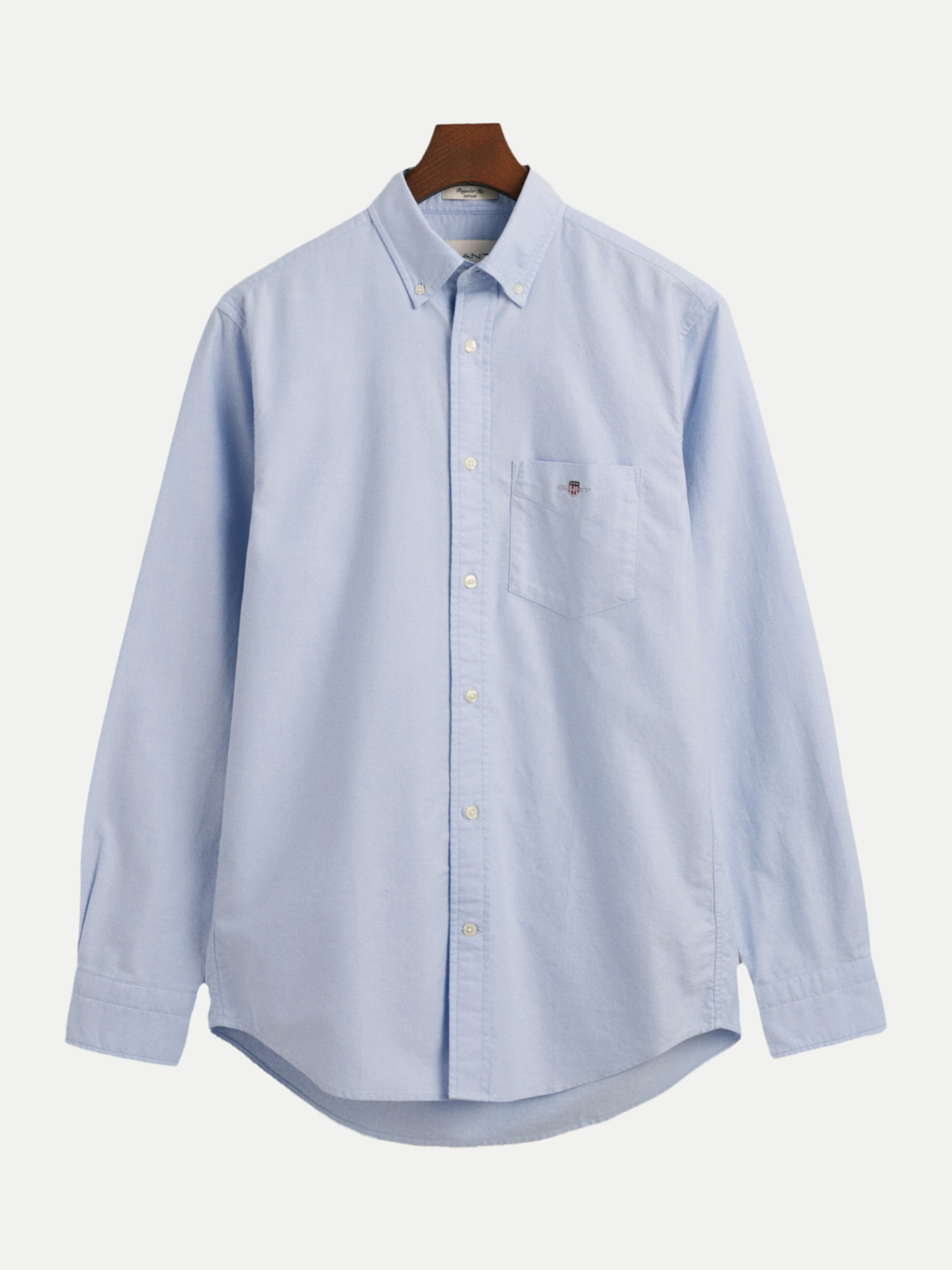 Gant Regular-Fit Oxford Hemd Blau S