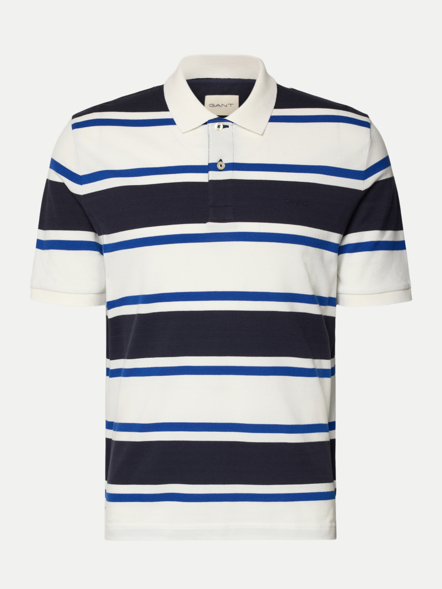 Gestreiftes Poloshirt Mehrfarbig M