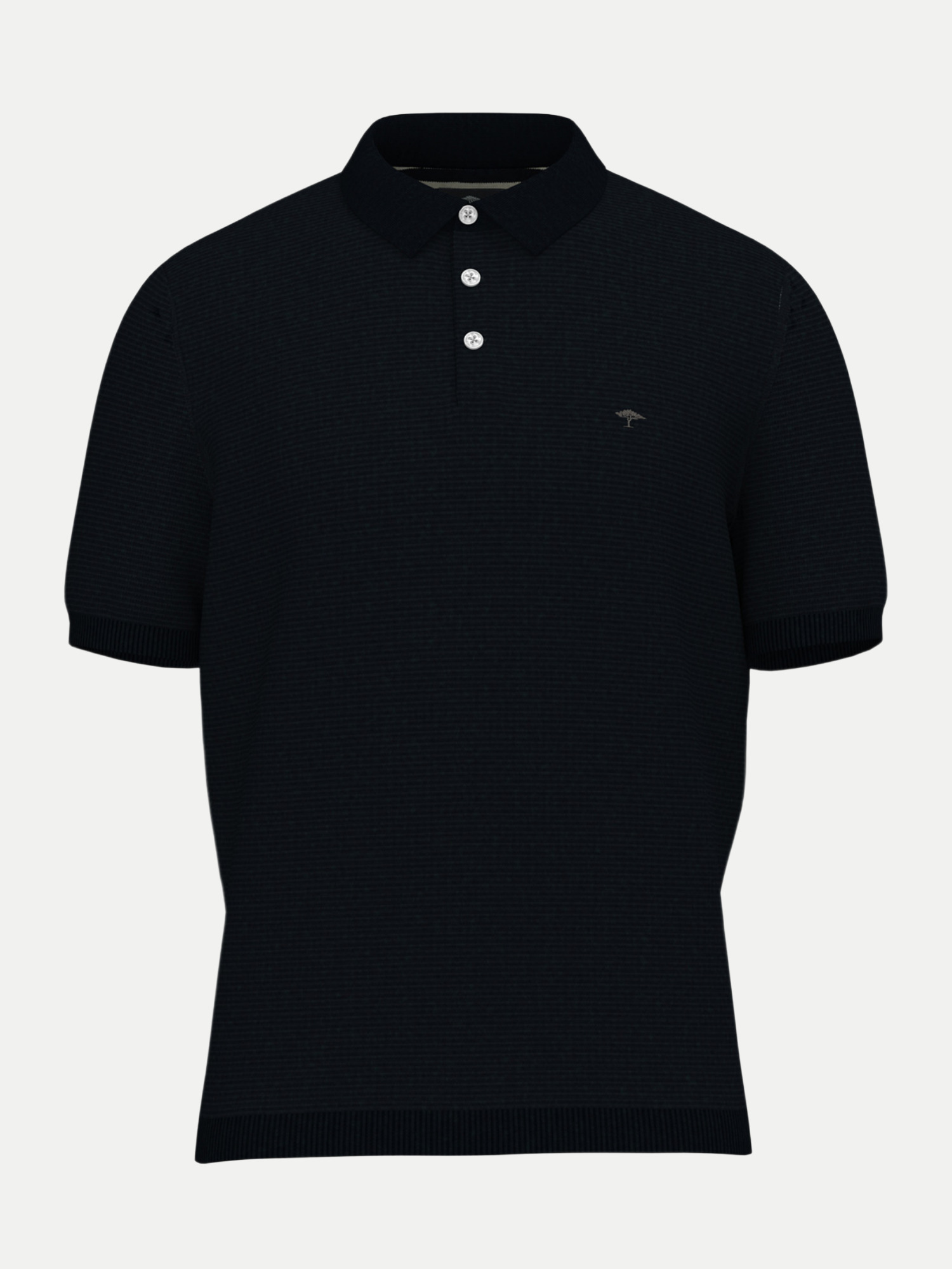 Fynch-Hatton Poloshirt Schwarz XXL