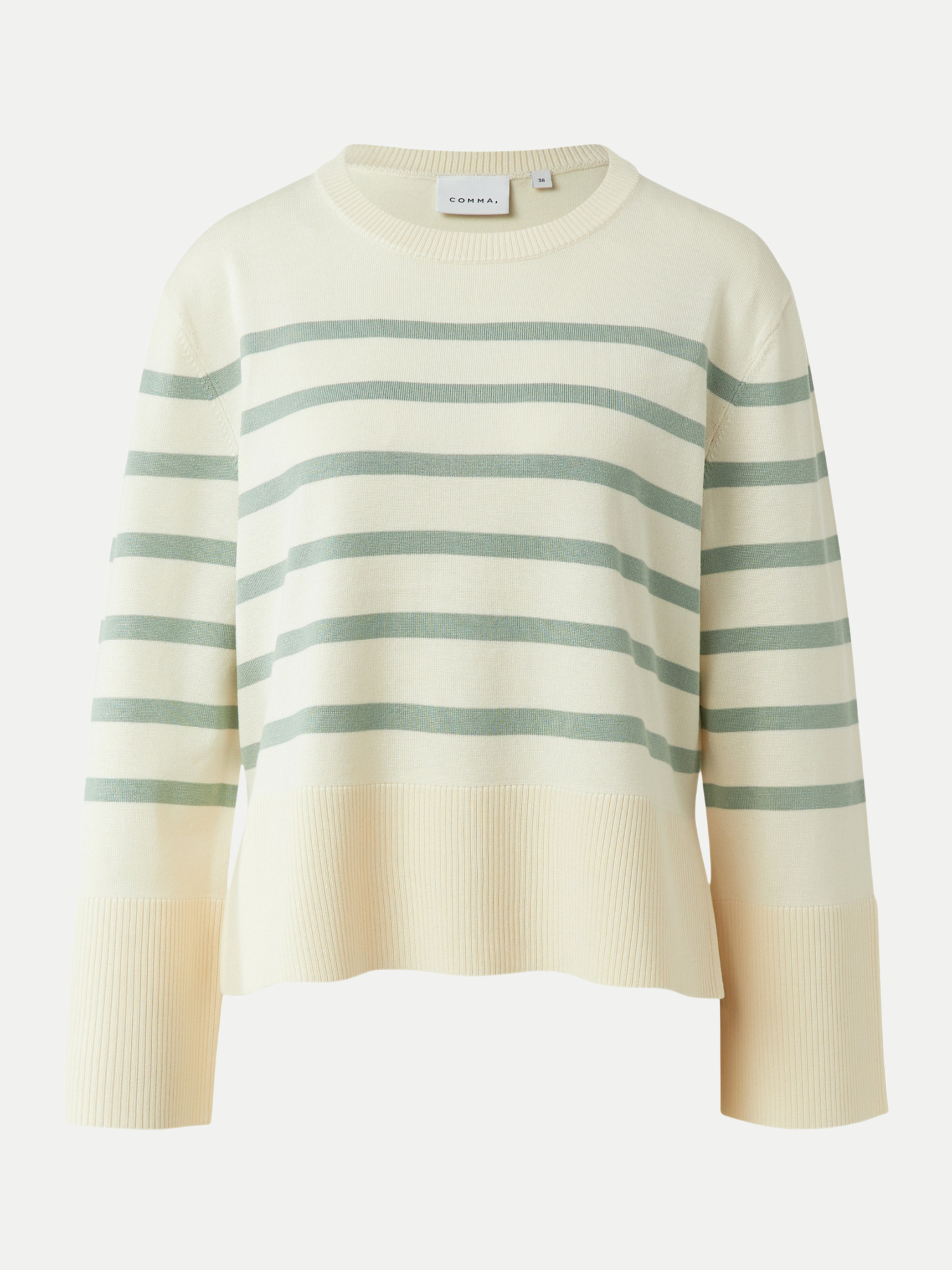 Comma Strickpullover Mehrfarbig 36