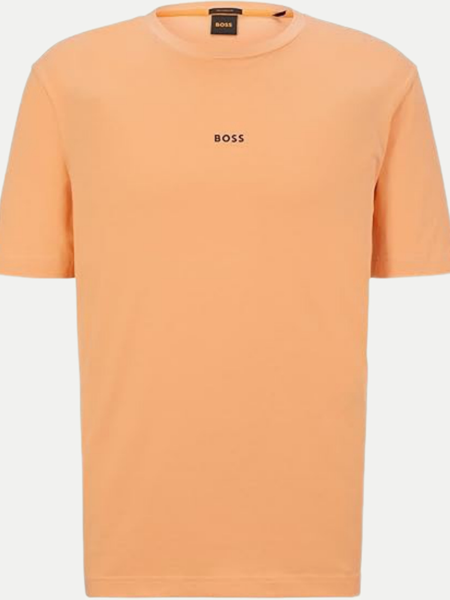Orange T-Shirt mit Logoprint Orange XL