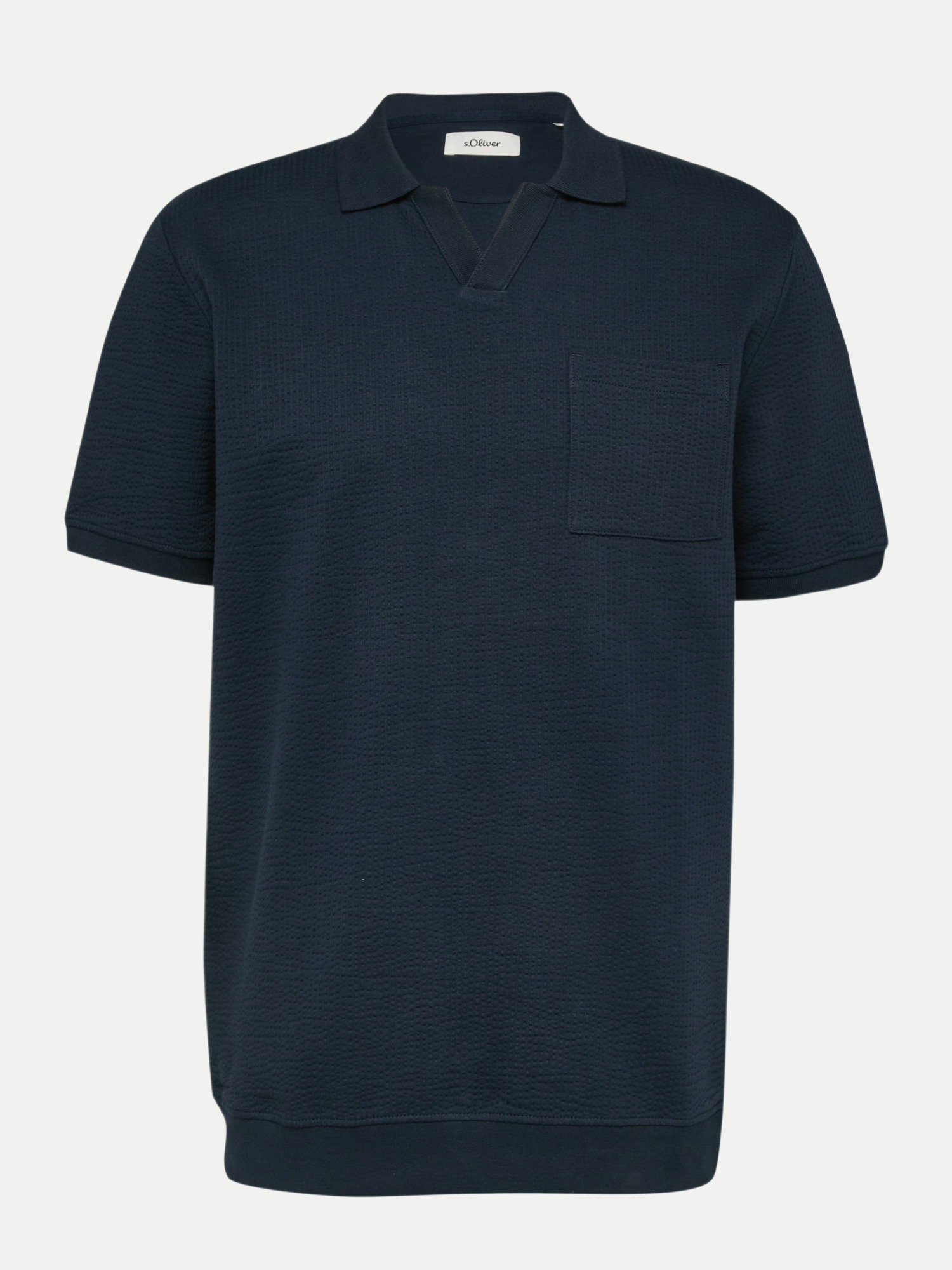 RED LABEL Polo-Shirt Blau M