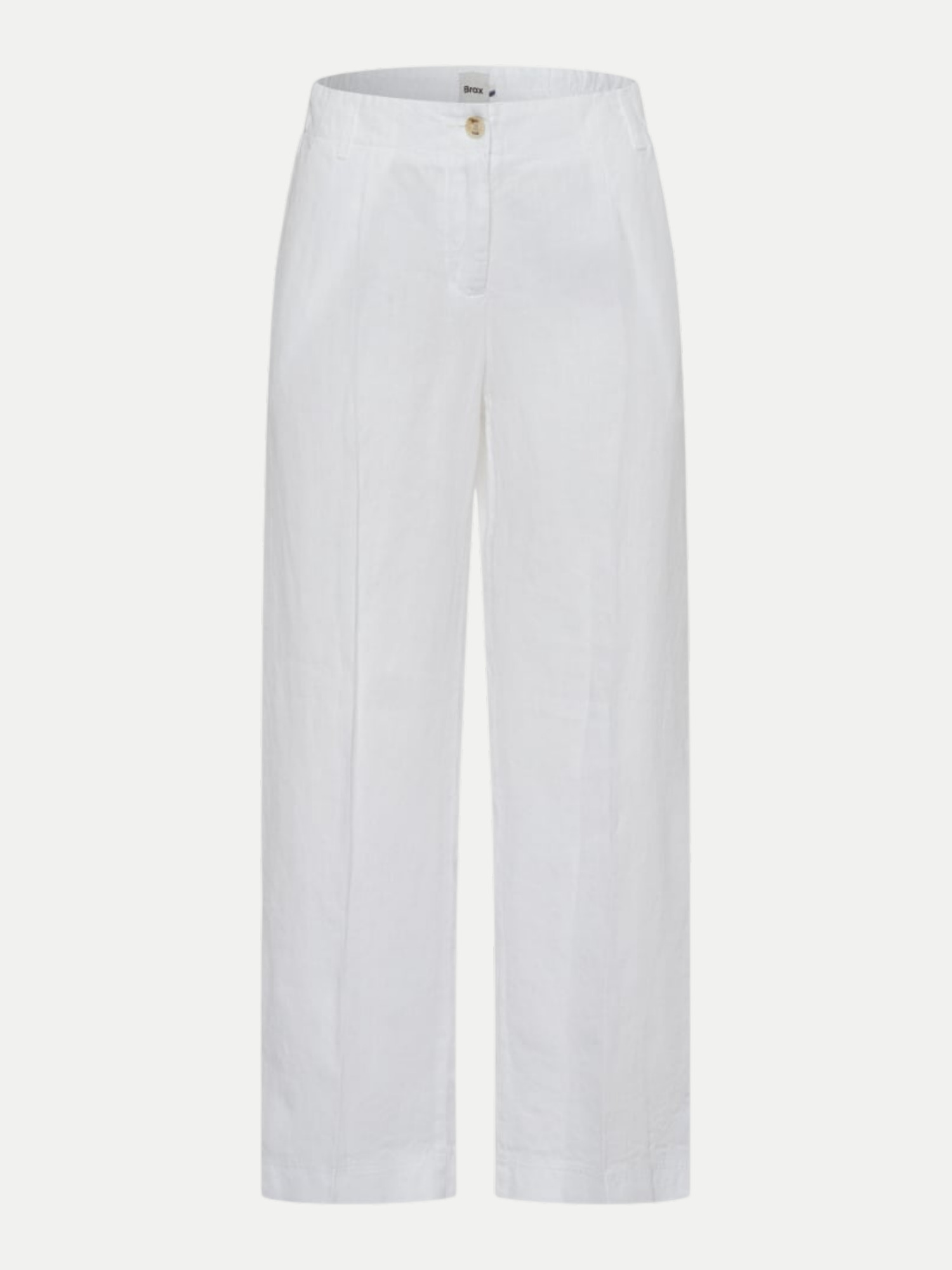 Brax Leinenhose Maine Weiß 46