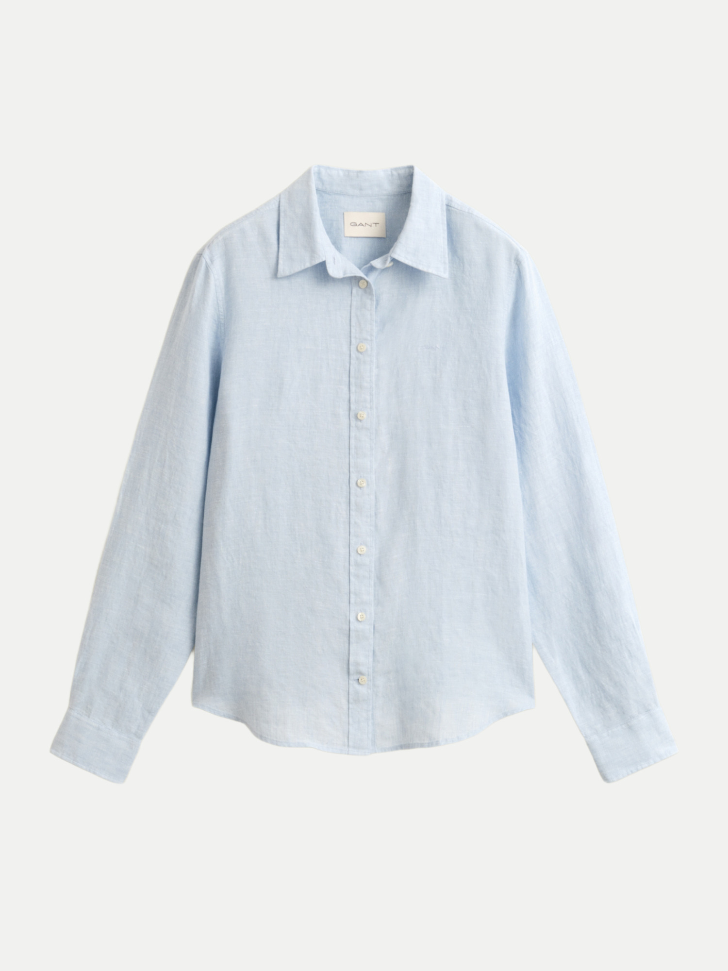 Gant Leinenhemd Blau 38
