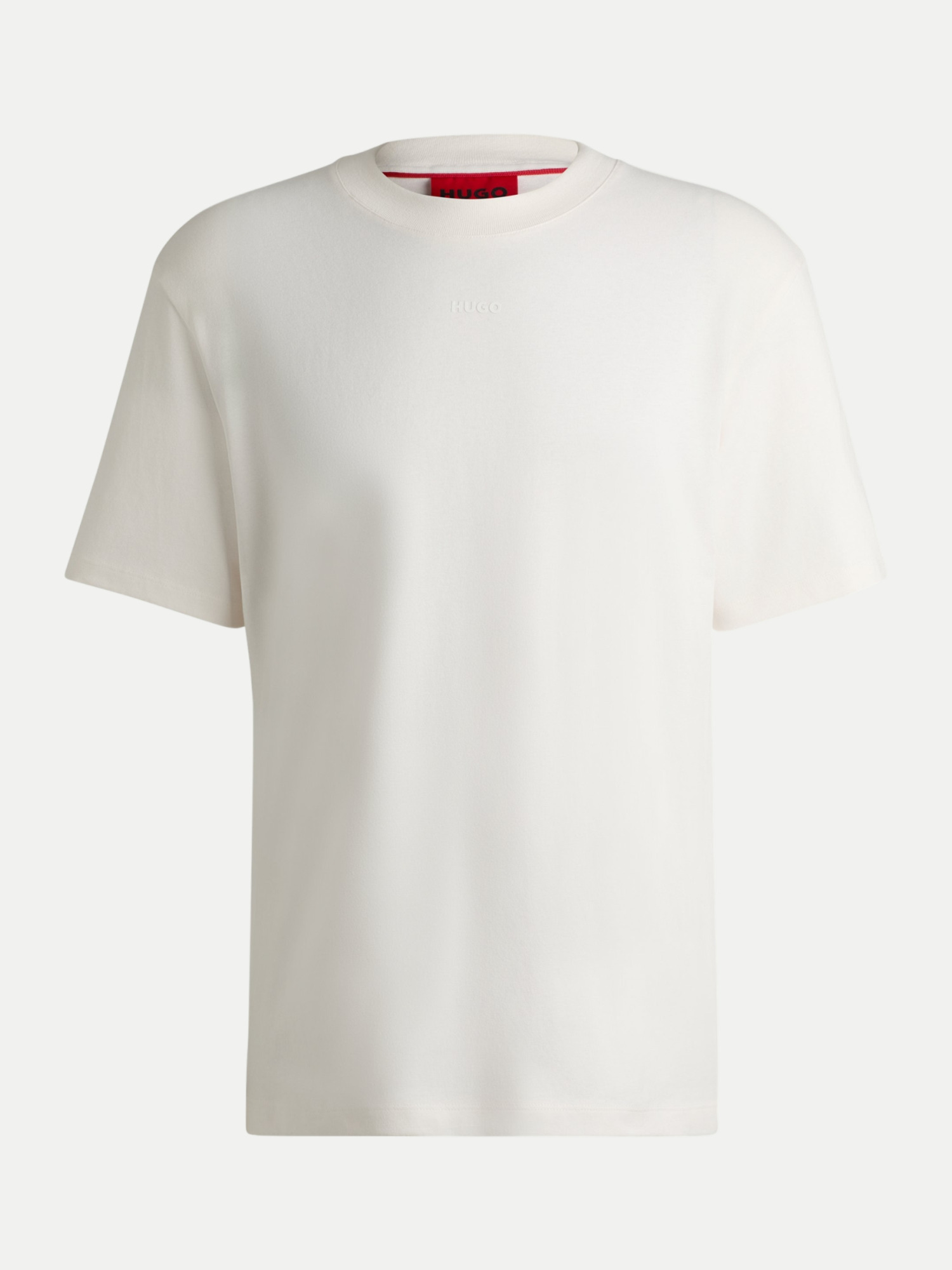 HUGO T-Shirt mit Logoprint Beige M