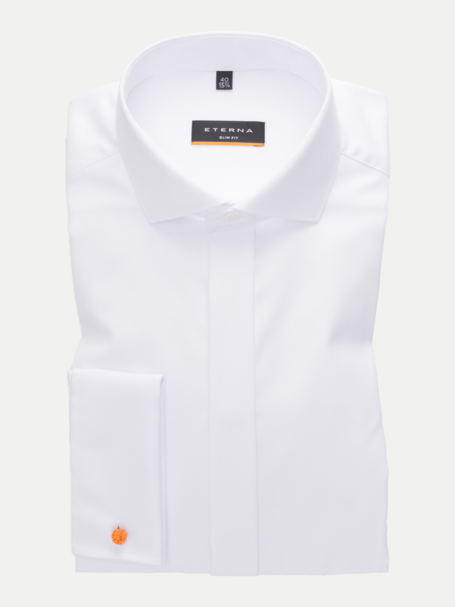 Eterna Slim-Fit Hemd Weiß 42