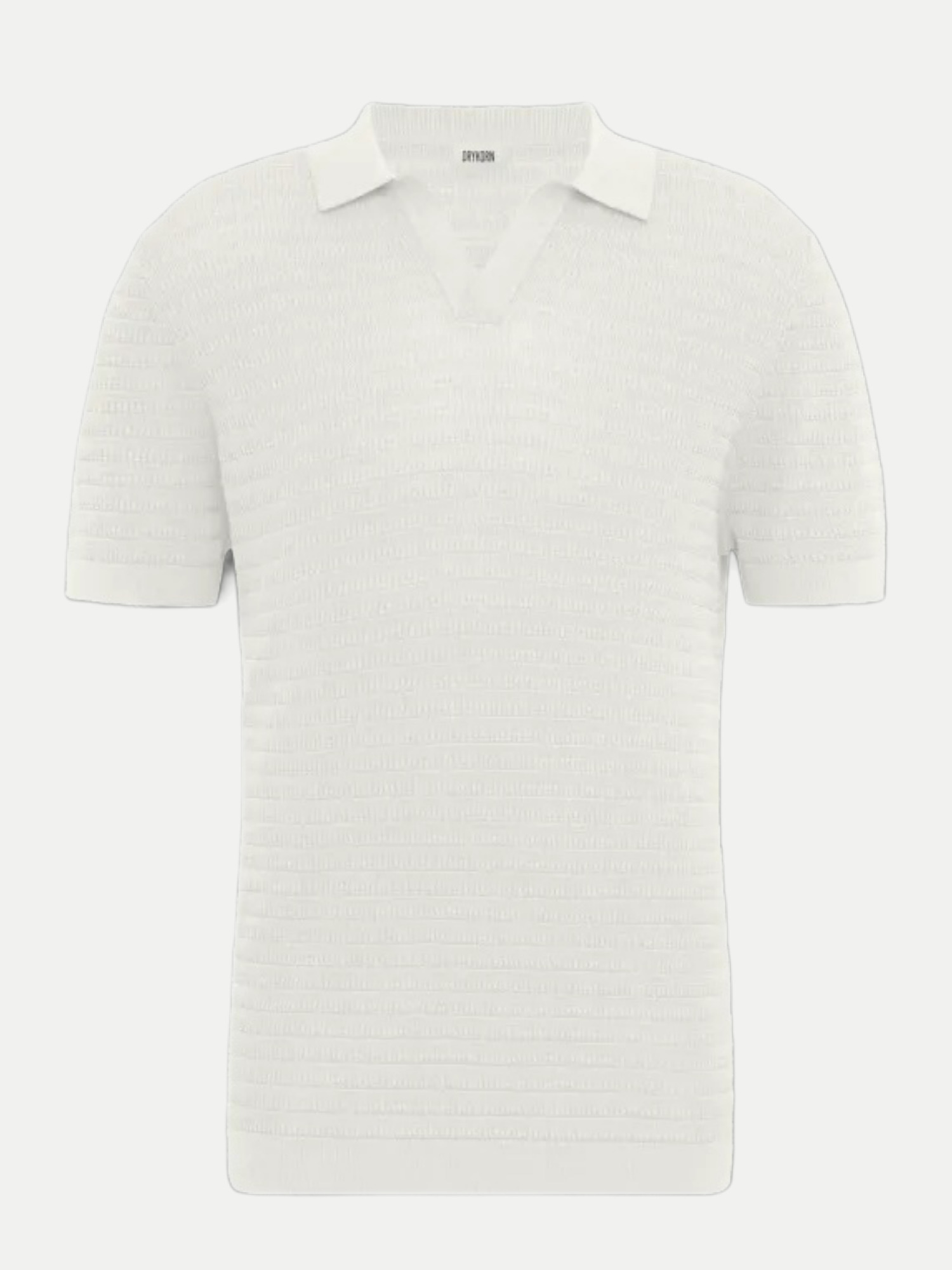 Drykorn Strickpolo Braian Weiß S