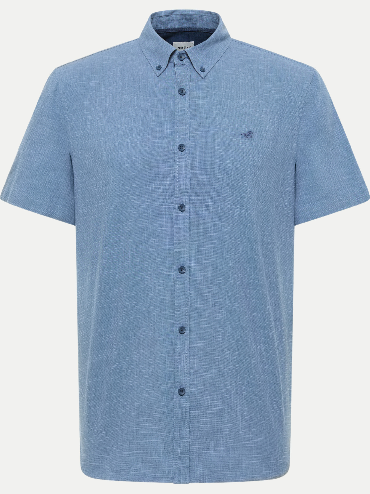 Mustang Shirt STYLE BERKELEY Blau M