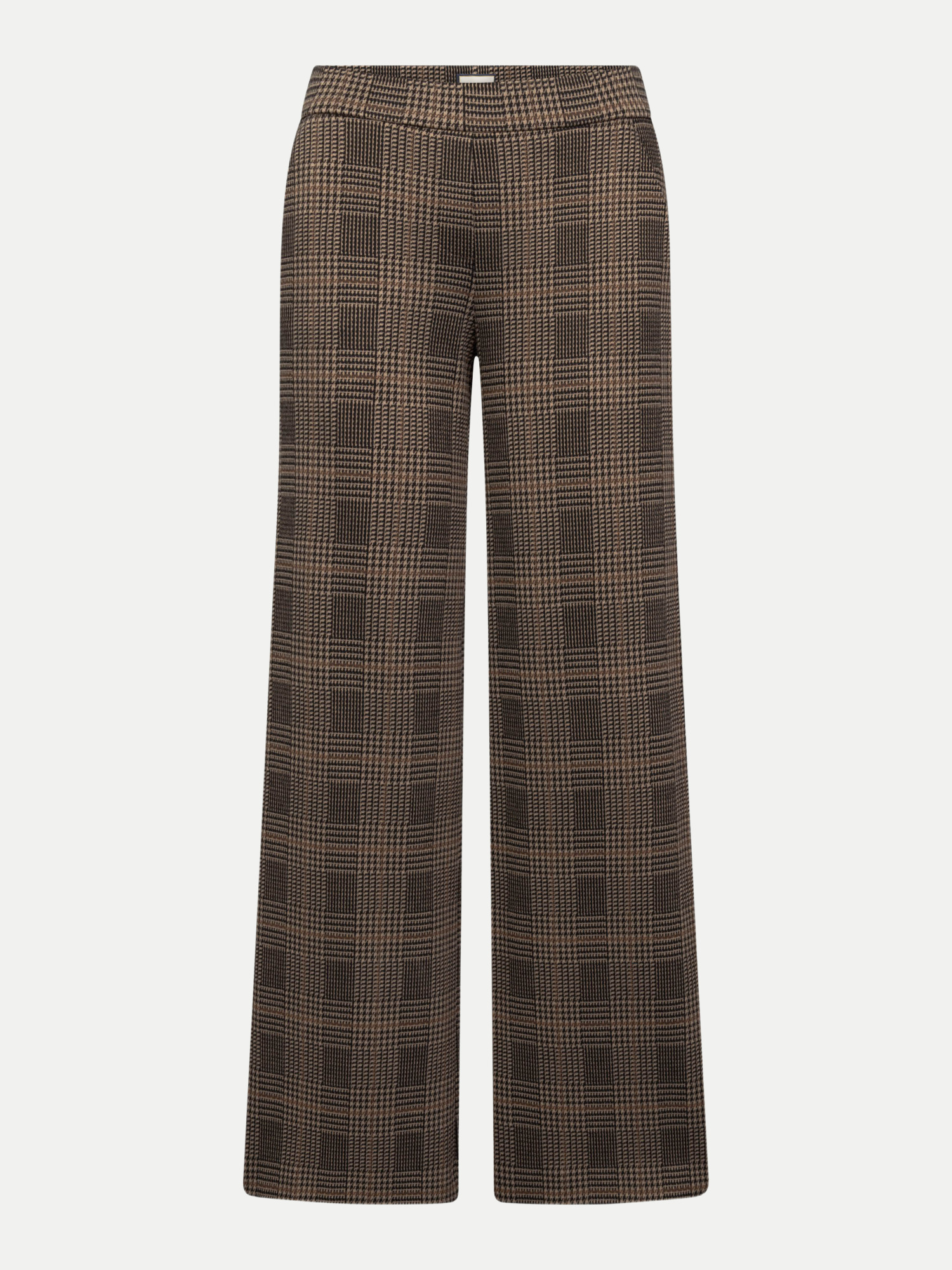 Jerseyhose Naley Retro Glencheck Braun 42