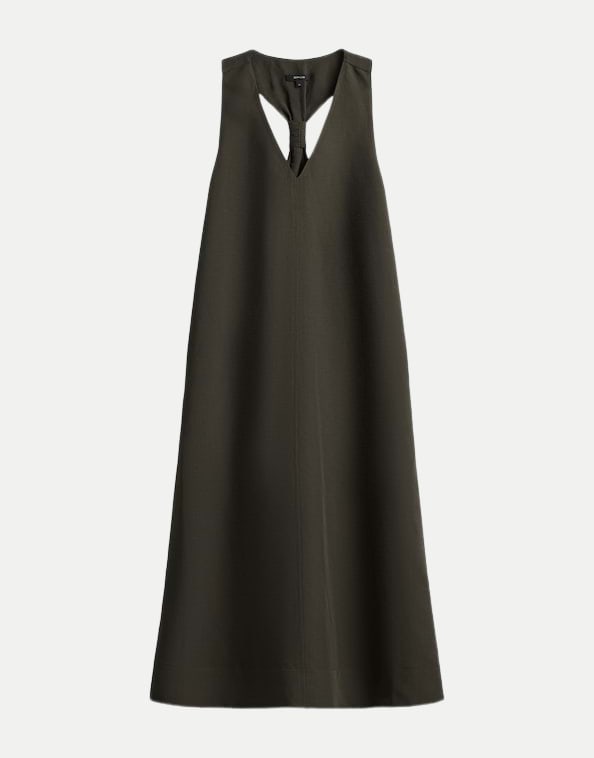 Opus Neckholderkleid Waka Braun 36