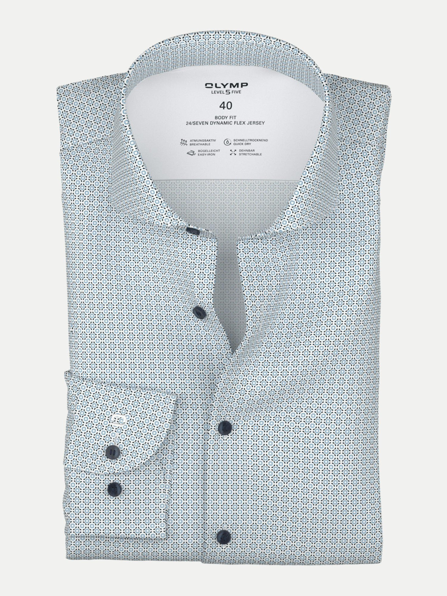 Olymp Hemd Blau 41